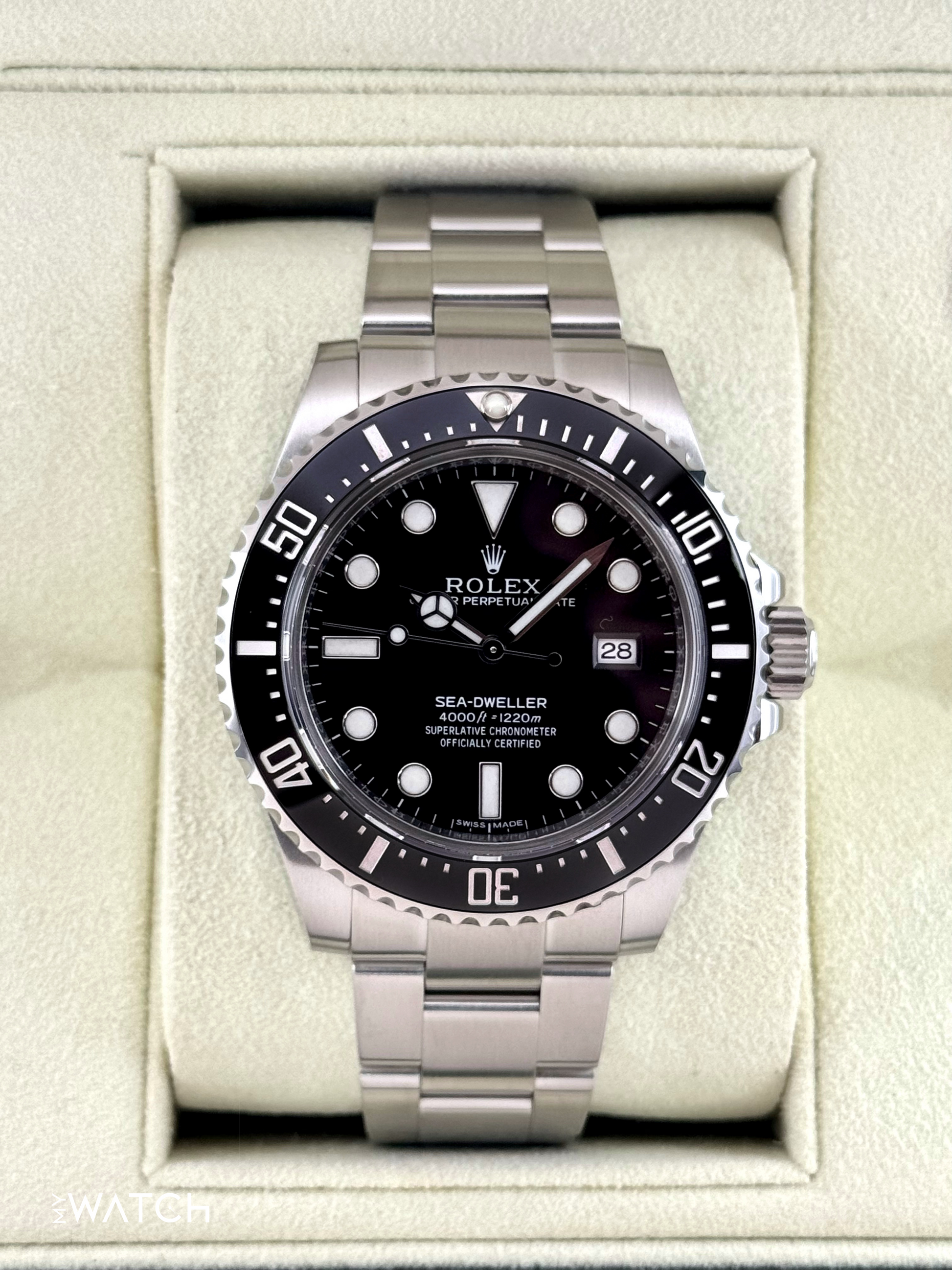 2015 Rolex Sea-Dweller 4000 "SD4K" 40mm 116600 Black Dial - MyWatchLLC