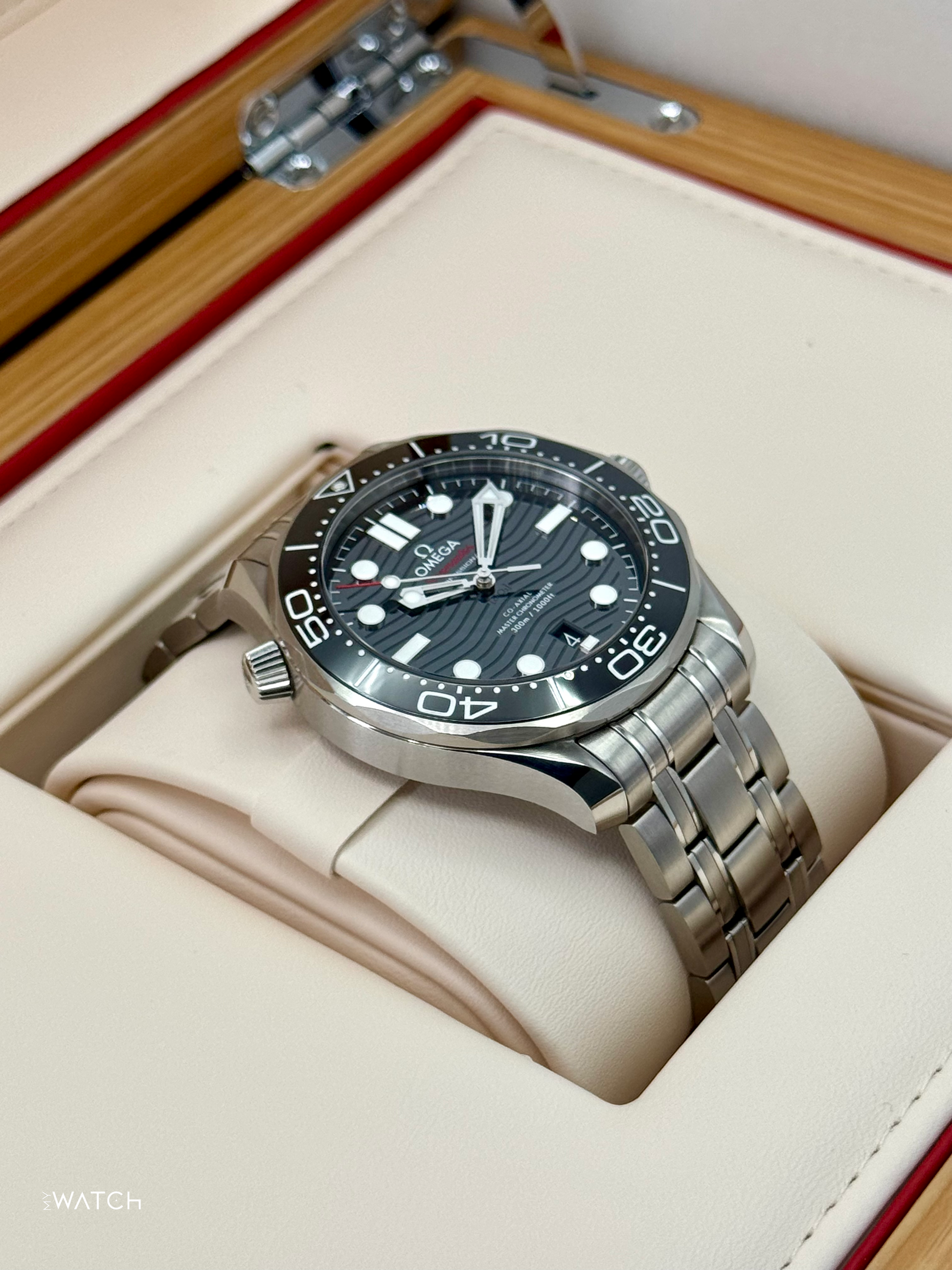 2024 Omega Seamaster Diver 300M 42mm 210.30.42.20.01.001 Black Dial - MyWatchLLC