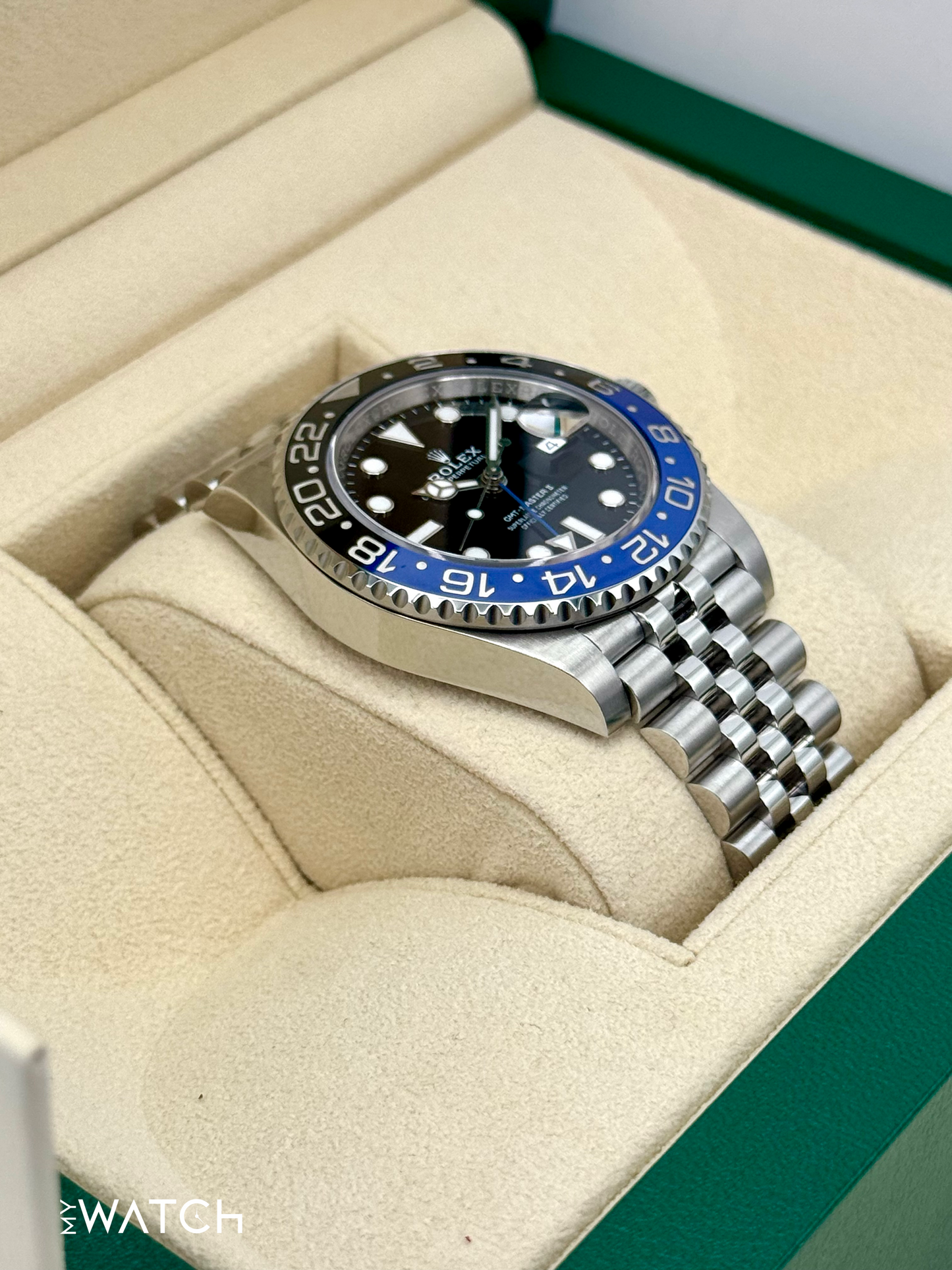 2023 Rolex GMT-Master II "Batgirl" 40mm 126710BLNR Jubilee Black Dial
