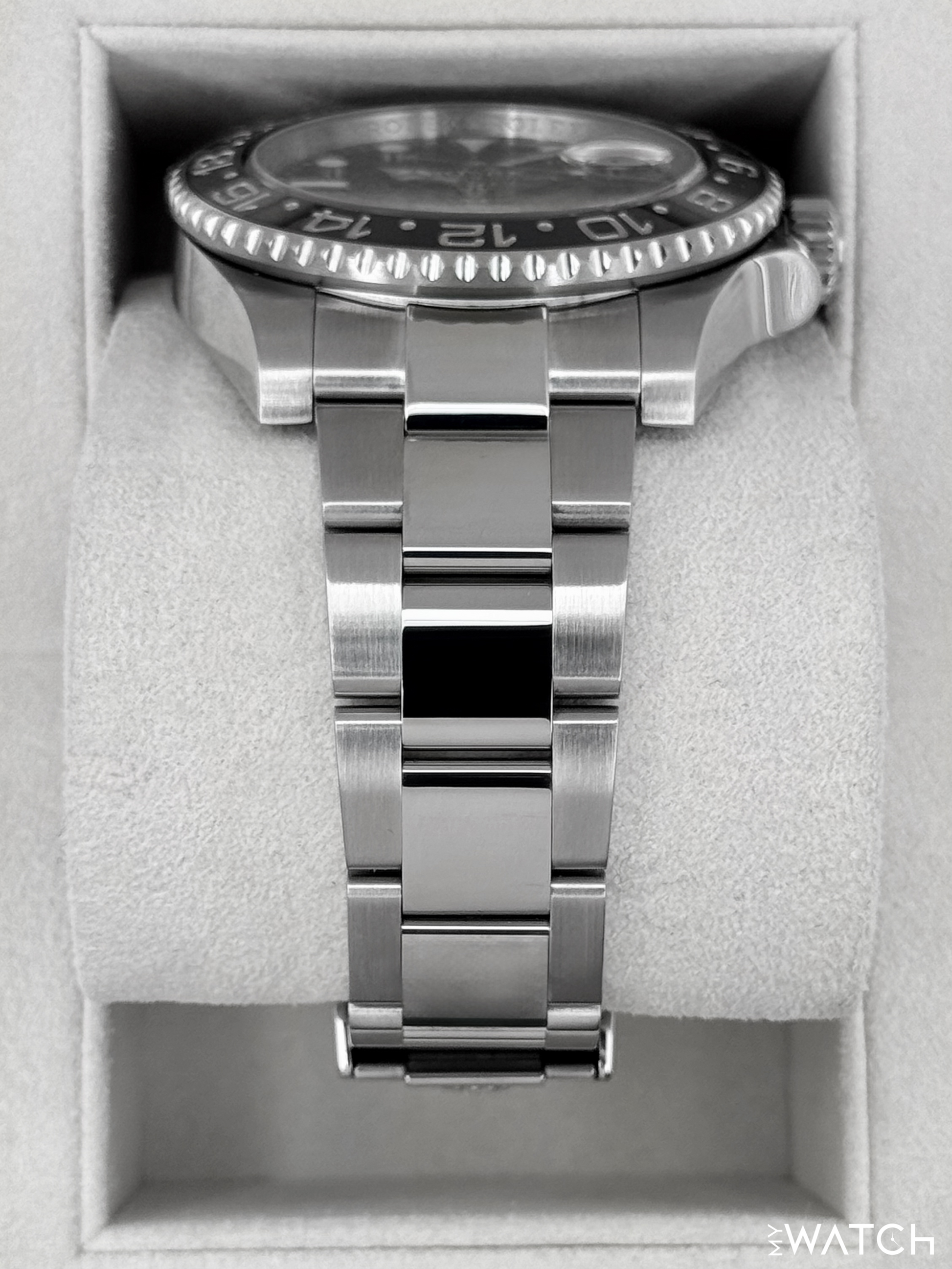 2015 Rolex GMT-Master II 40mm 116710LN Stainless Steel Black Dial - MyWatchLLC