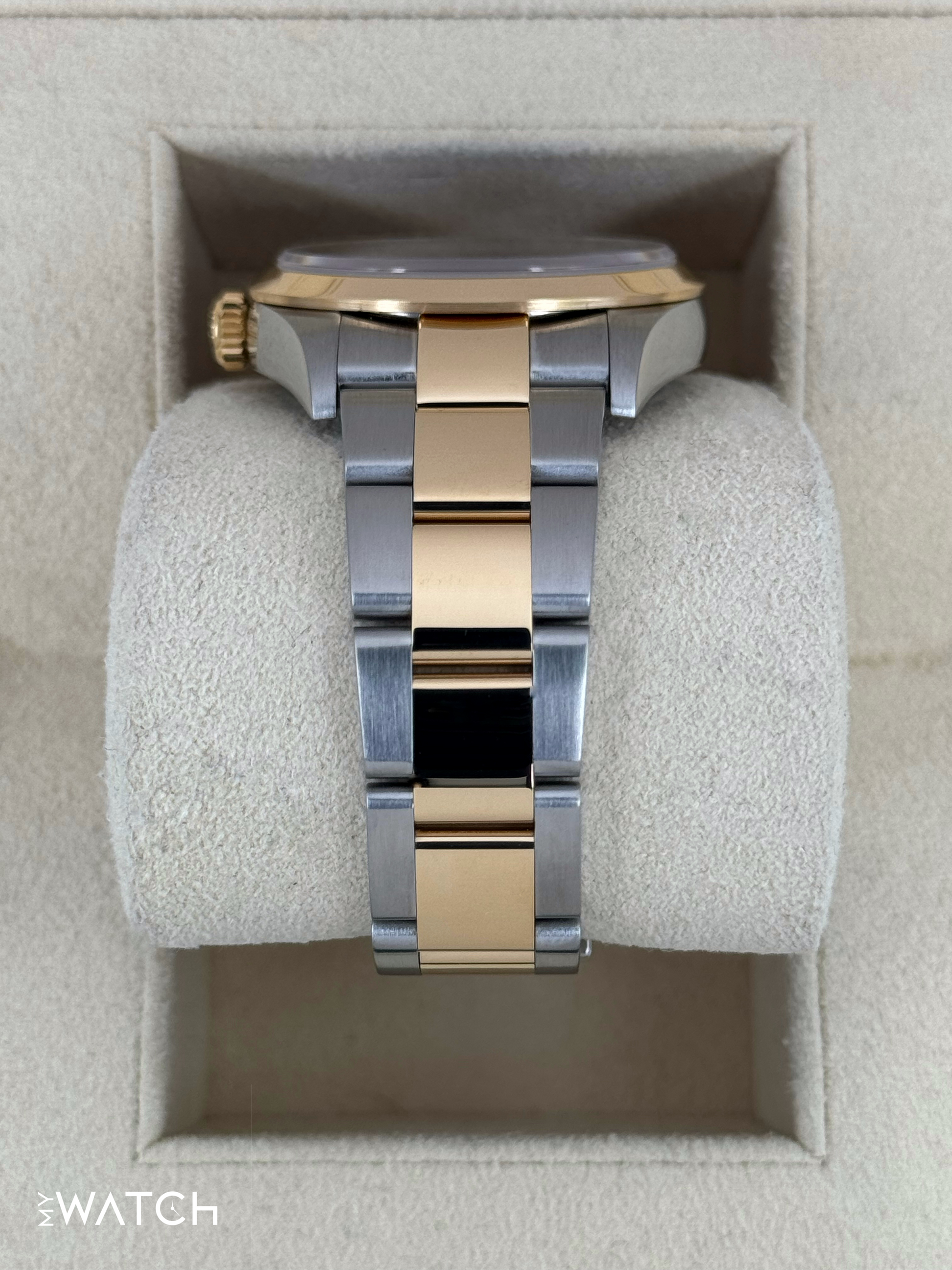 2021 Rolex Explorer 36mm 124273 Two-Tone Black Dial - MyWatchLLC