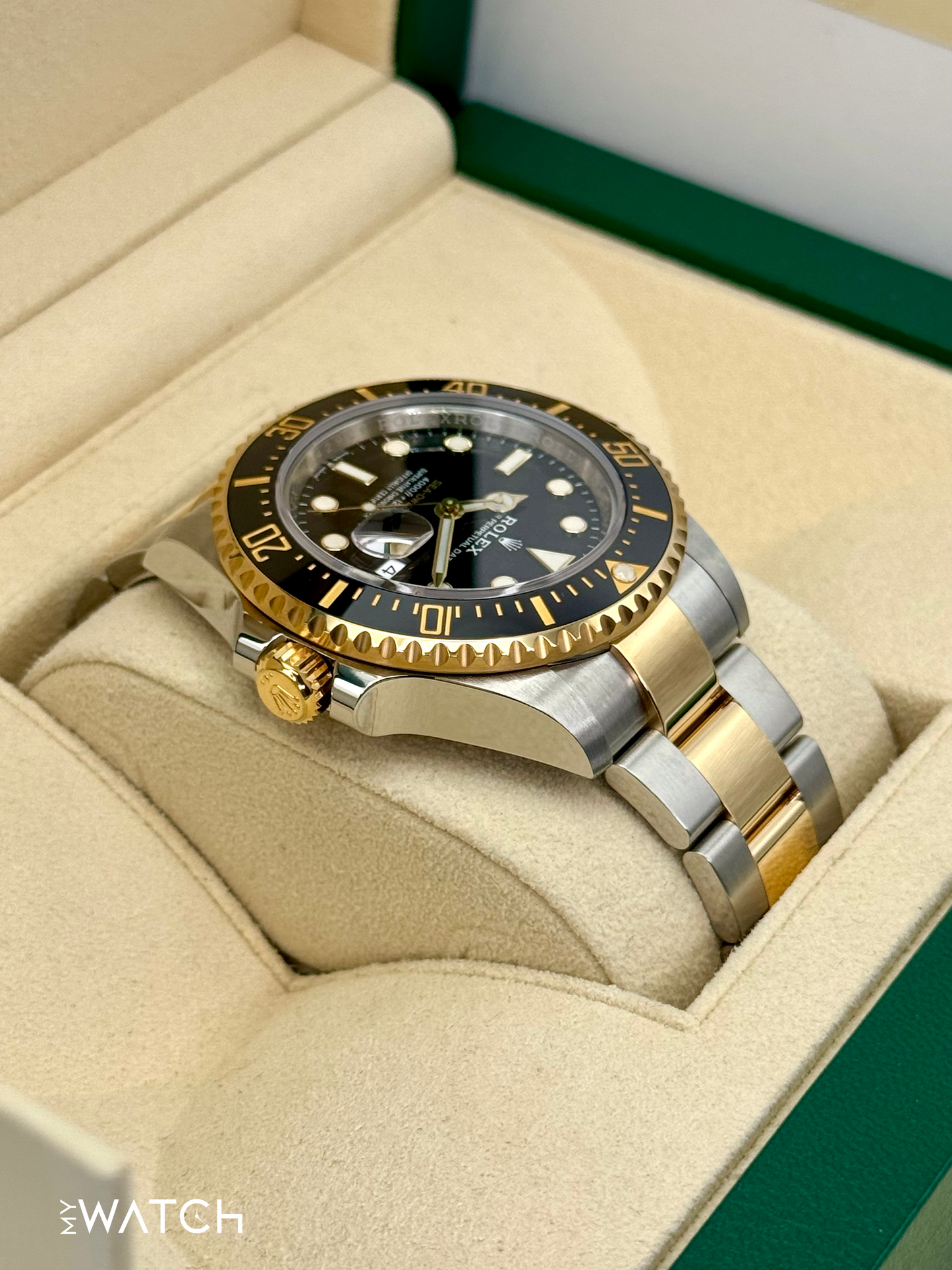 2019 Rolex Sea-Dweller 43mm 126603 Two-Tone Black Dial