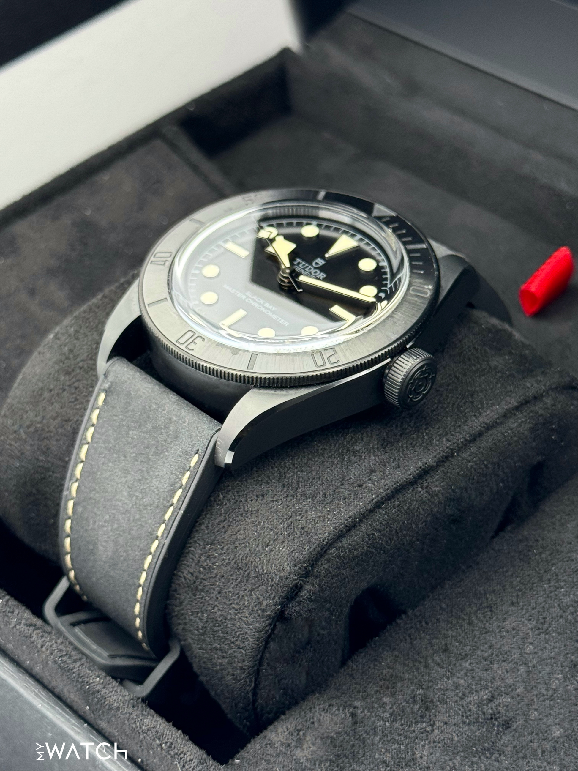 2023 Tudor Black Bay Ceramic 41mm 79210CNU Black Domed Dial - MyWatchLLC