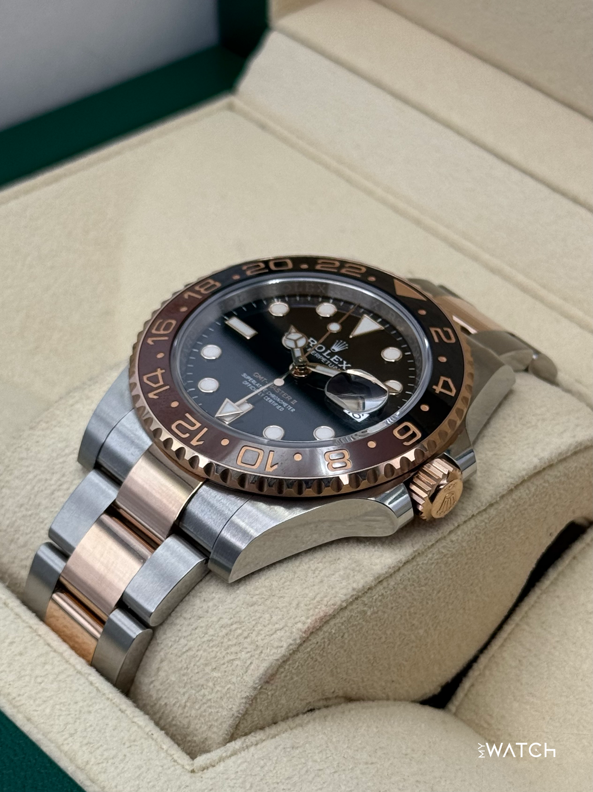 2020 Rolex GMT-Master II "Rootbeer" 40mm 126711CHNR Two-Tone - MyWatchLLC
