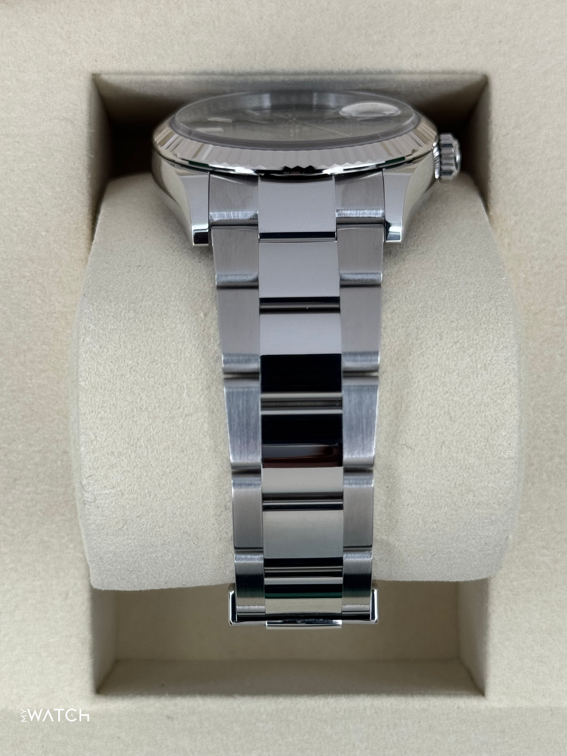 NEW 2025 Rolex Datejust 36mm 126234 Stainless Steel Oyster Blue Dial - MyWatchLLC