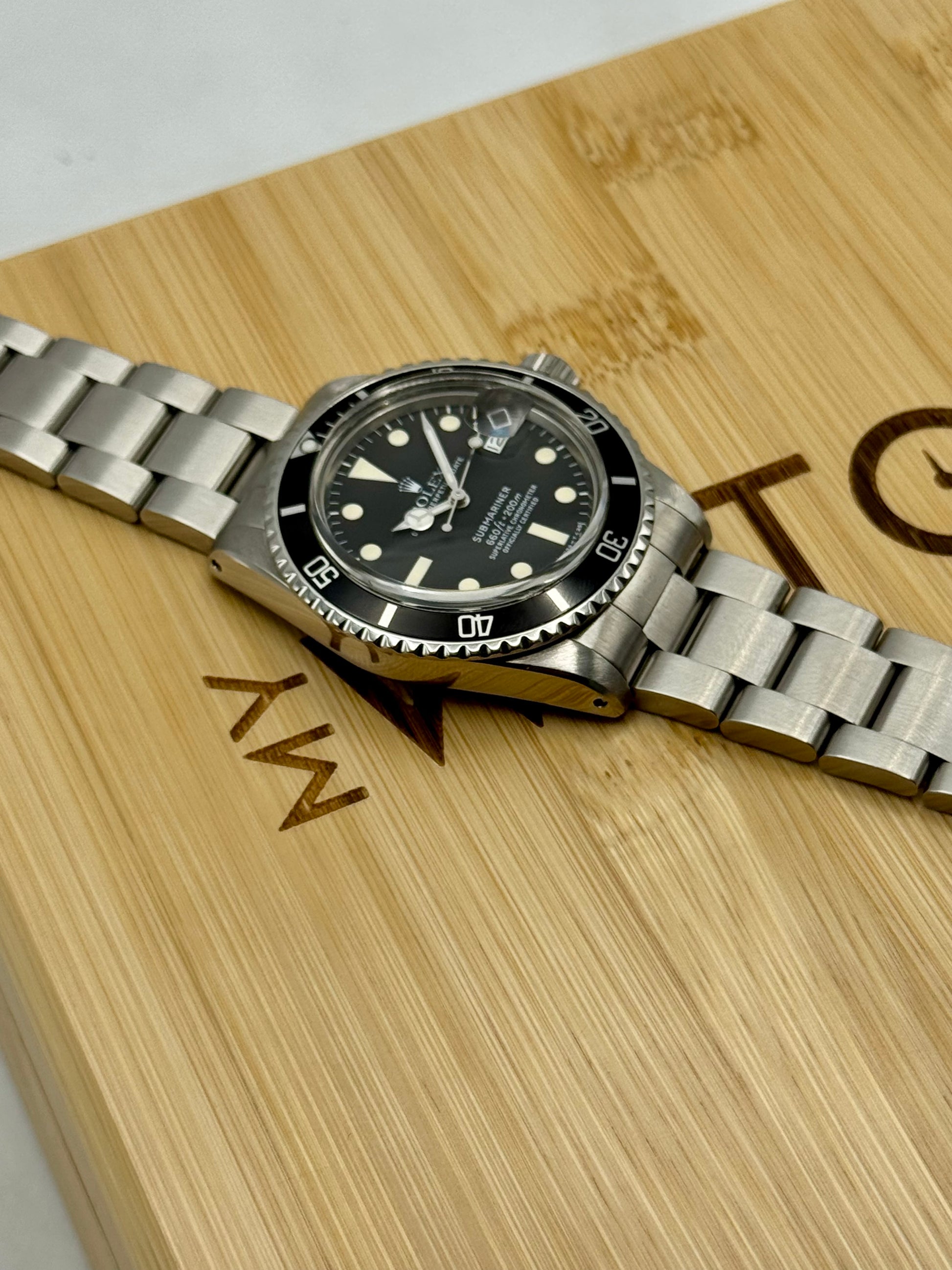 1978 Rolex Submariner 40mm 16800 Stainless Steel Black Dial - MyWatchLLC