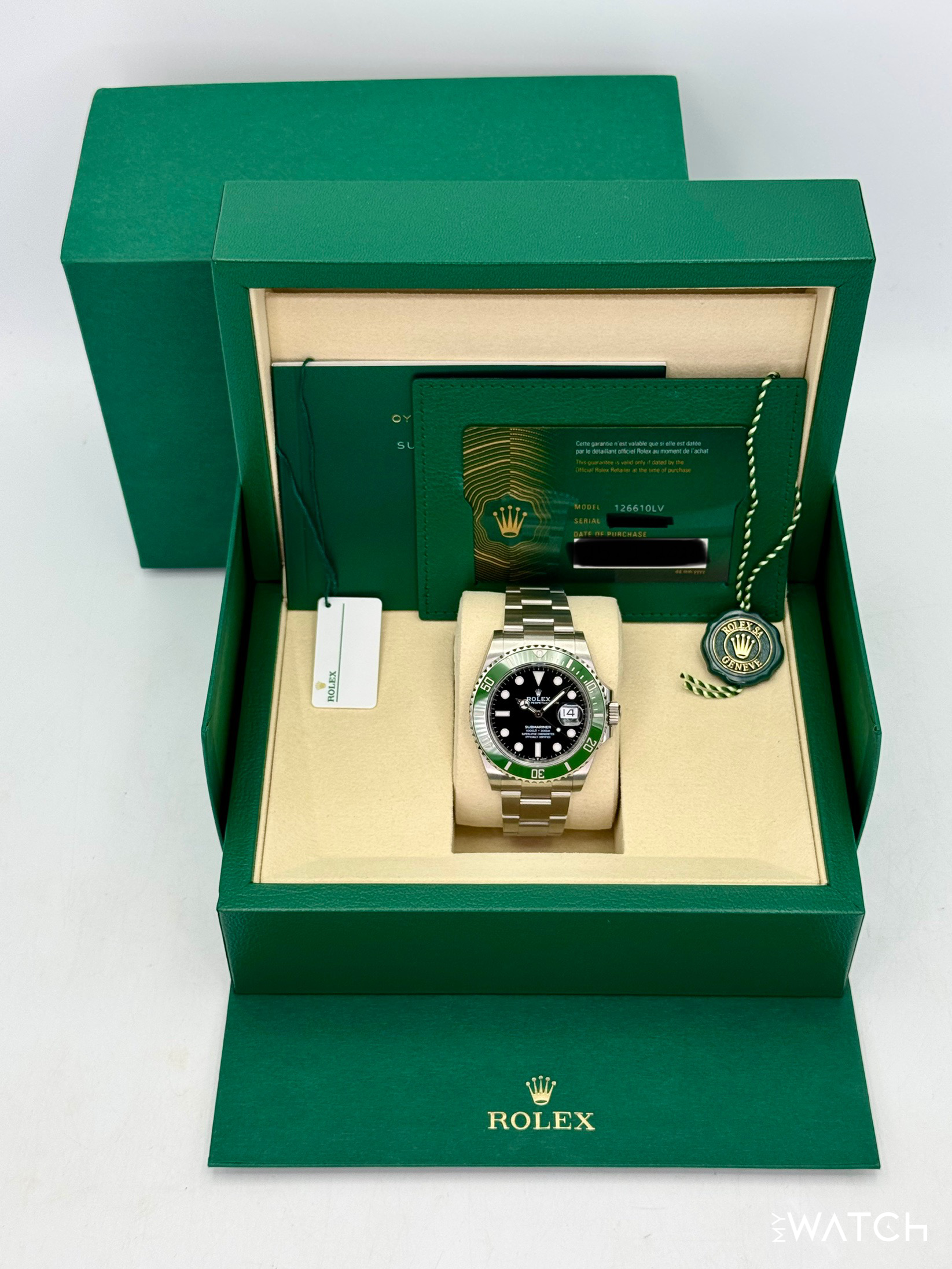 NEW 2026 Rolex Submariner "Starbucks" 41mm 126610LV Black Dial (STICKERED) - MyWatchLLC