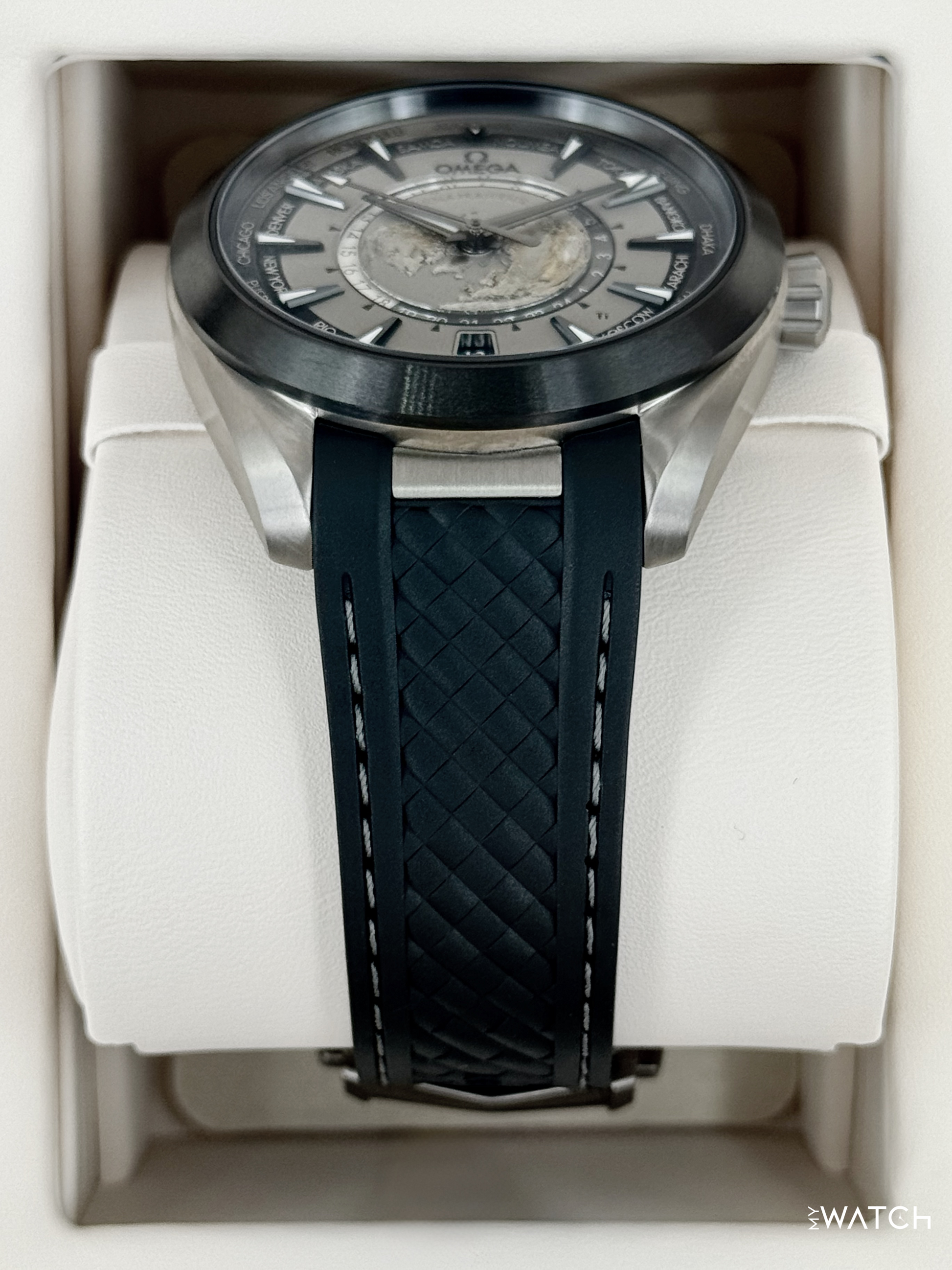 Omega Seamaster Aqua Terra 43mm 220.92.43.22.99.001 Titanium Grey Dial - MyWatchLLC