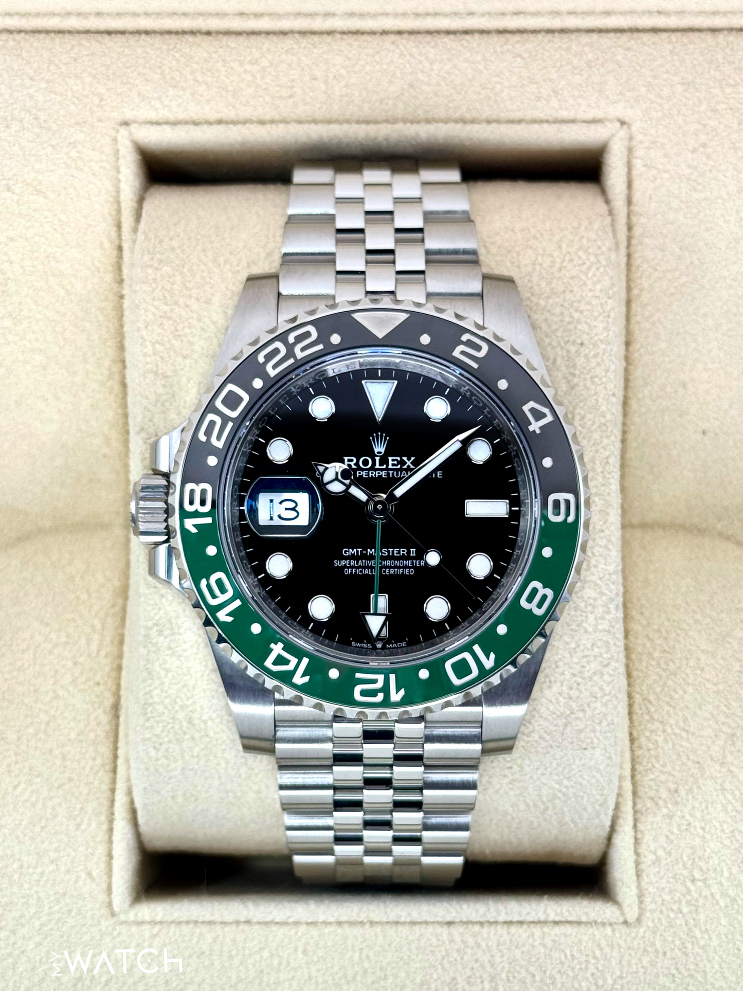 2024 Rolex GMT-Master II "Sprite" 40mm 126720VTNR Jubilee