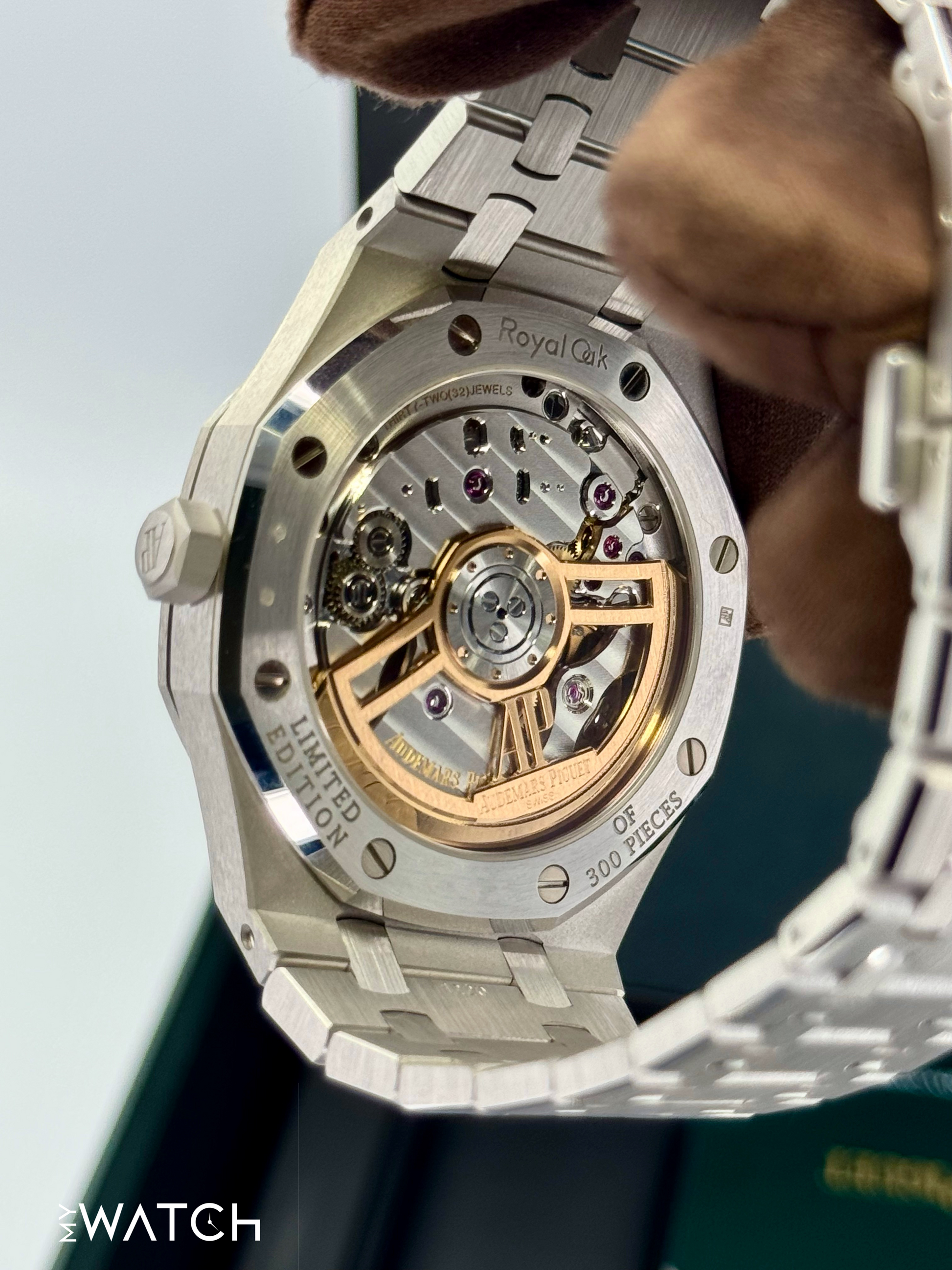 NEW 2021 Audemars Piguet Royal Oak 41mm 15503BC Blue Dial - MyWatchLLC