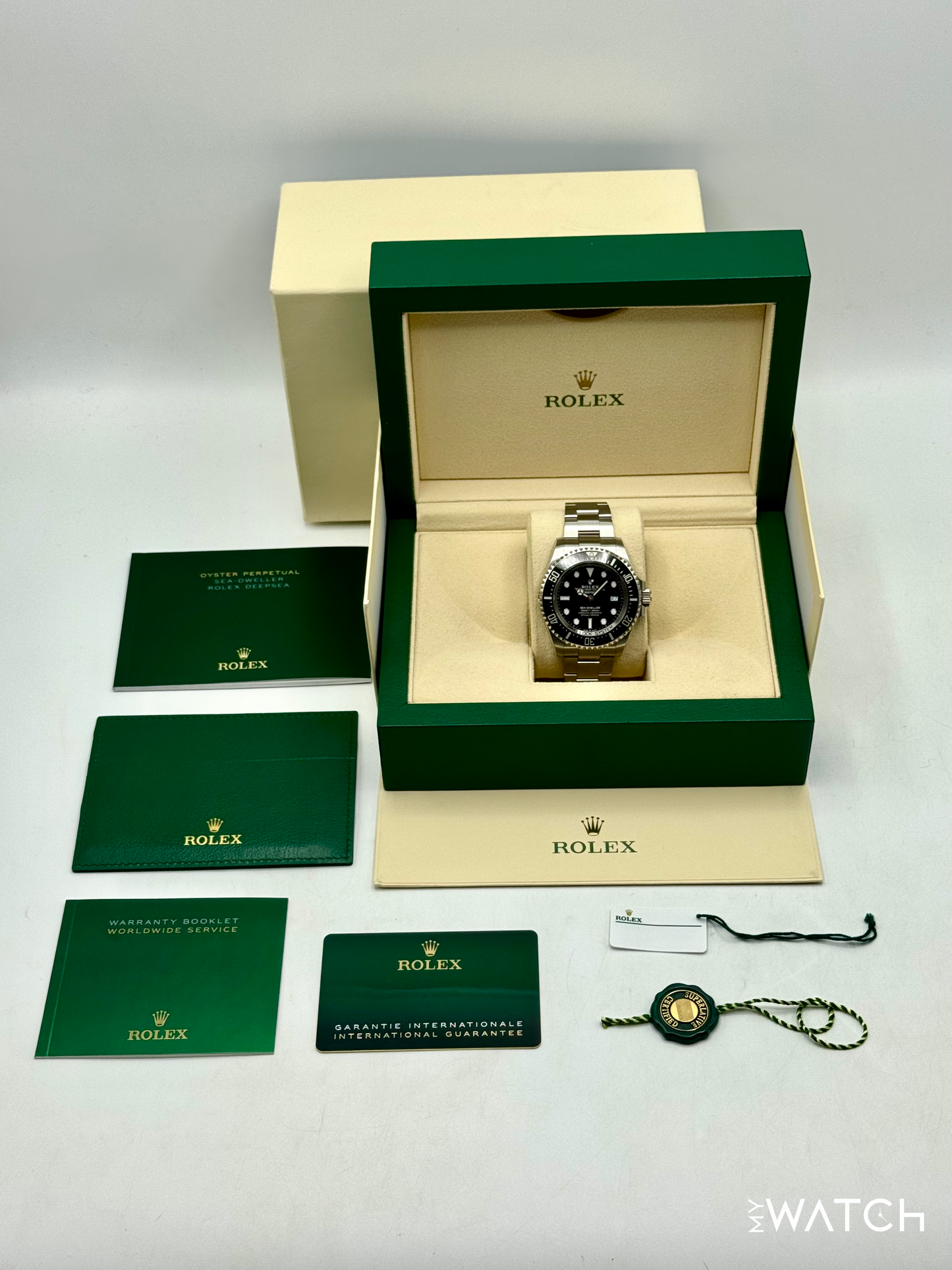 2023 Rolex Deepsea 44mm 136660 Stainless Steel Black Dial - MyWatchLLC