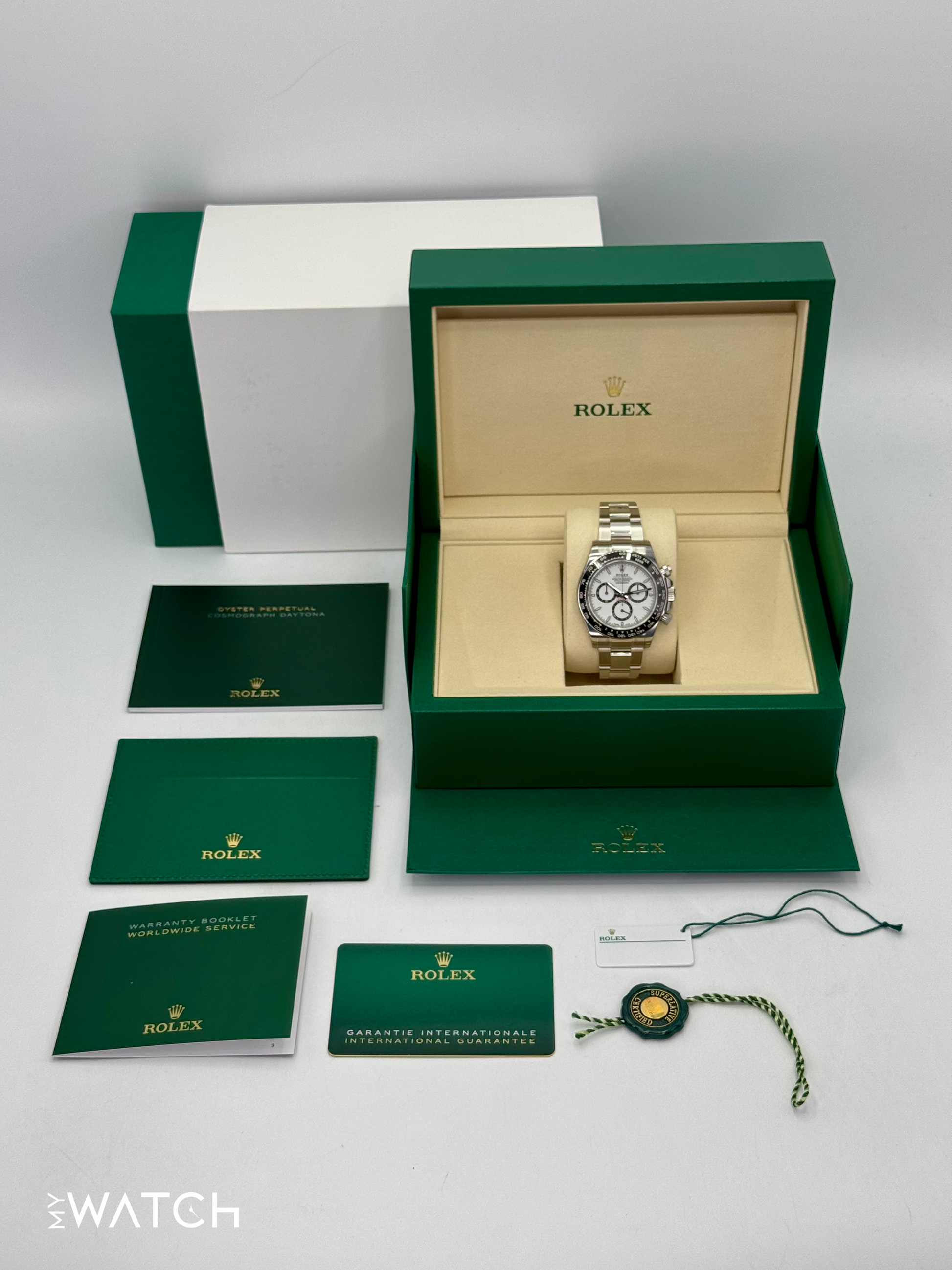 NEW 2025 Rolex Daytona 40mm 126500LN Stainless Steel Panda Dial (STICKERED) - MyWatchLLC