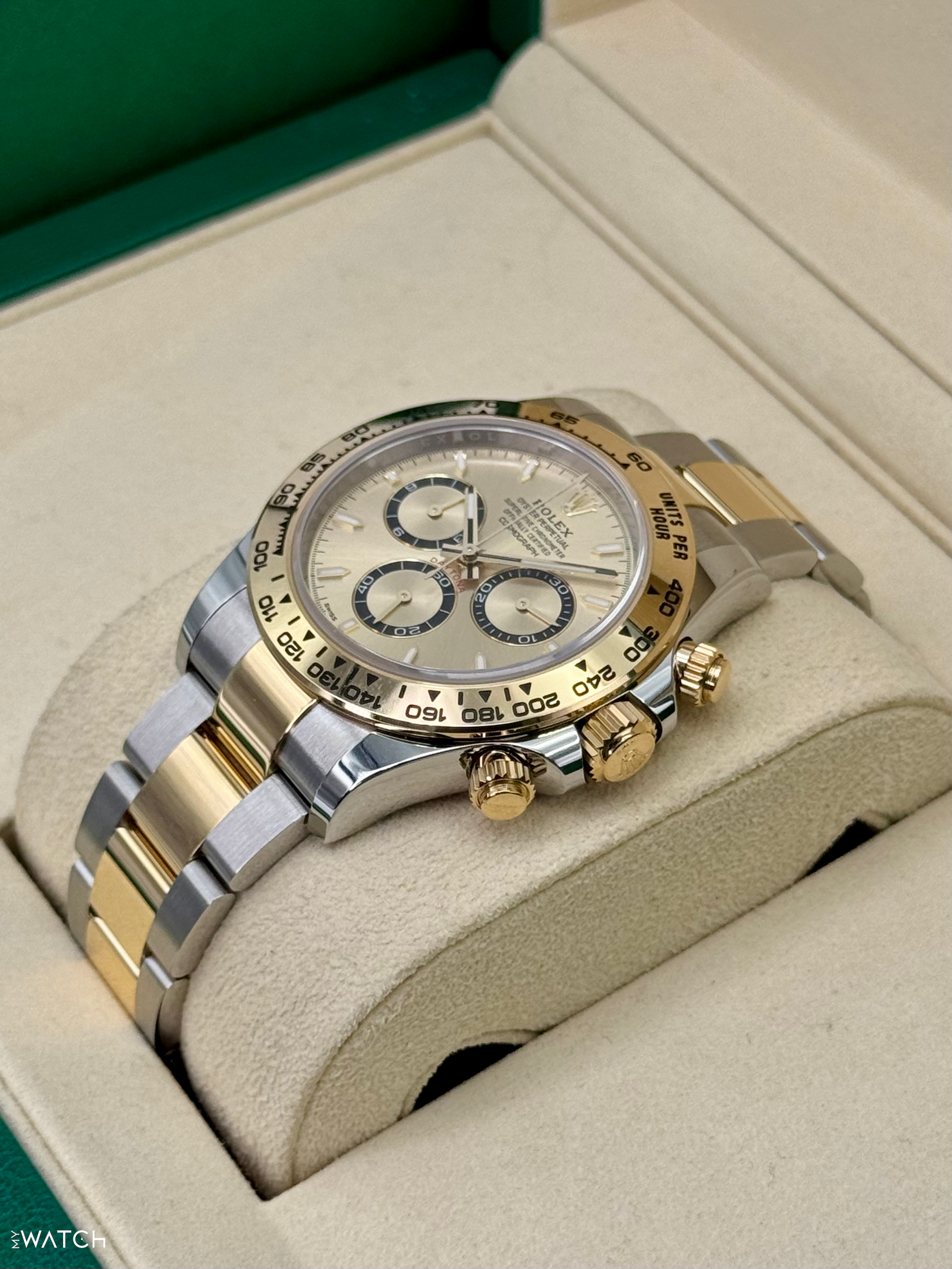 NEW 2025 Rolex Daytona 40mm 126503 Two-Tone Champagne Dial - MyWatchLLC