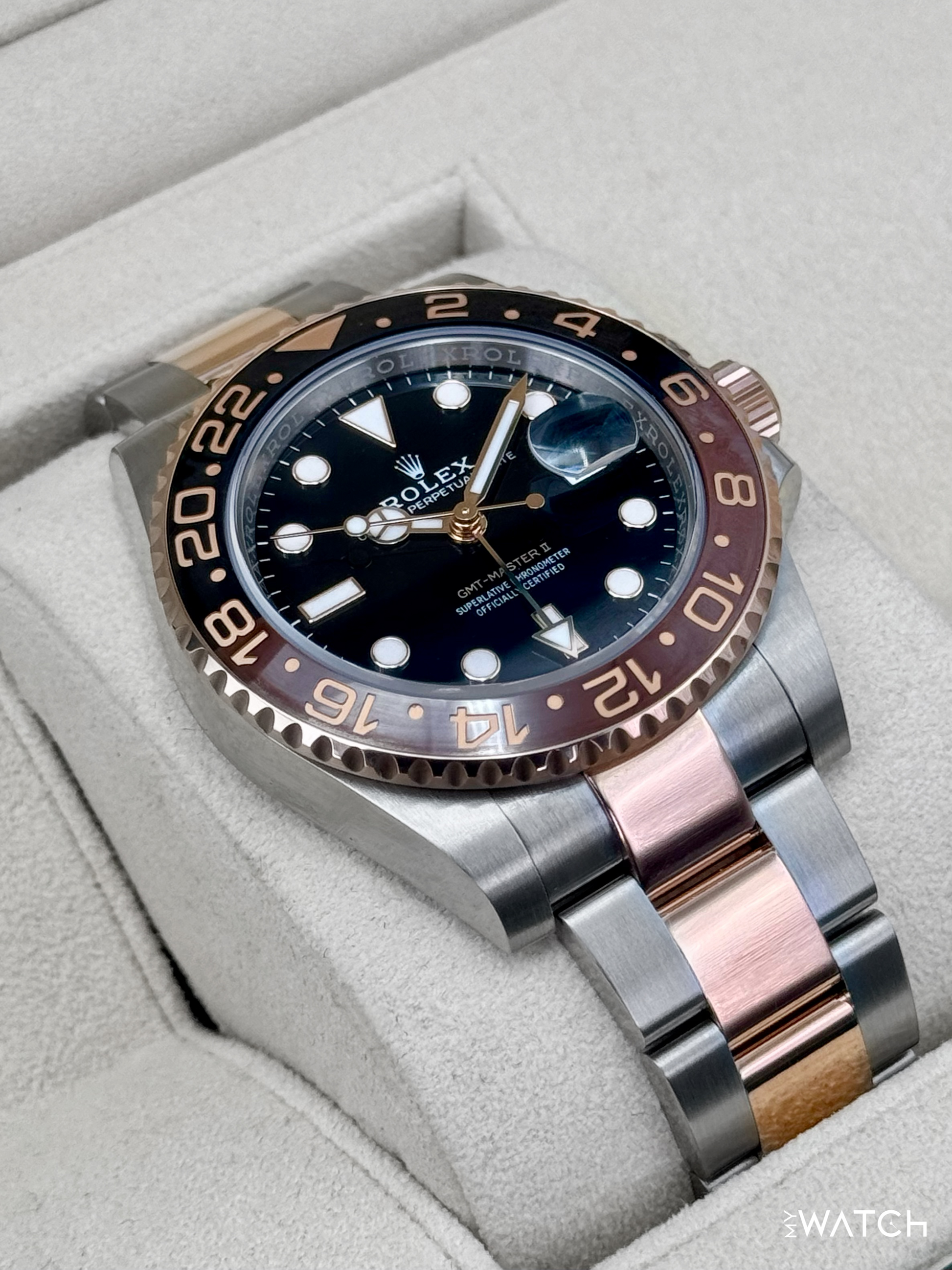 2023 Rolex GMT-Master II "Rootbeer" 40mm 126711CHNR Two-Tone - MyWatchLLC