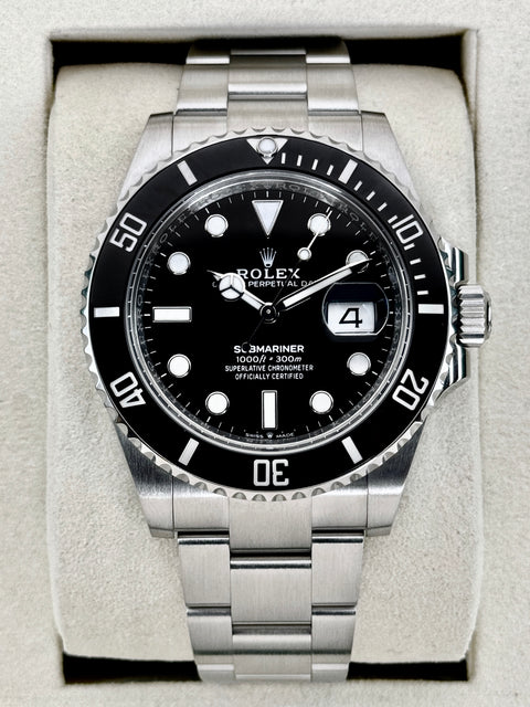 2025 Rolex Submariner 41mm 126610LN Stainless Steel Black Dial