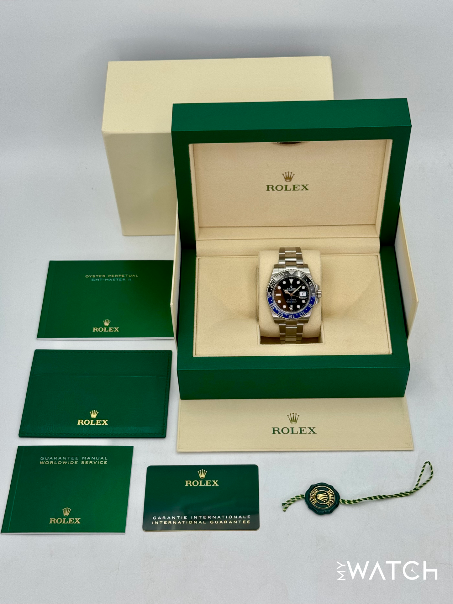 2024 Rolex GMT-Master II "Batman" 40mm 126710BLNR Oyster (STICKERED) - MyWatchLLC