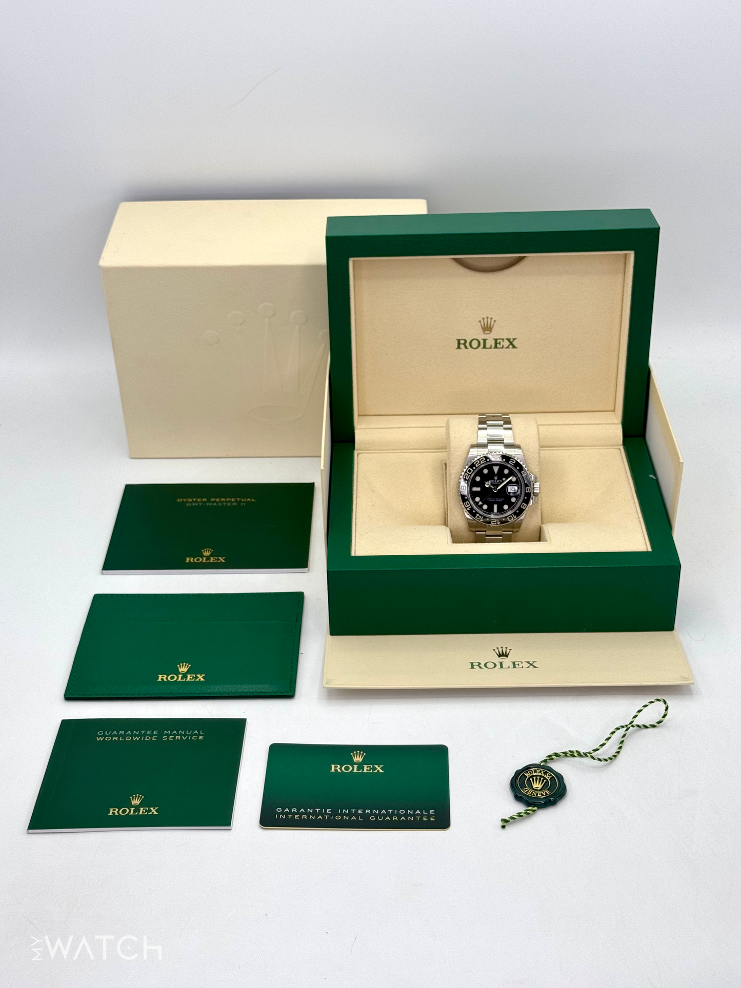2020 Rolex GMT-Master II 40mm 116710LN Black Dial - MyWatchLLC