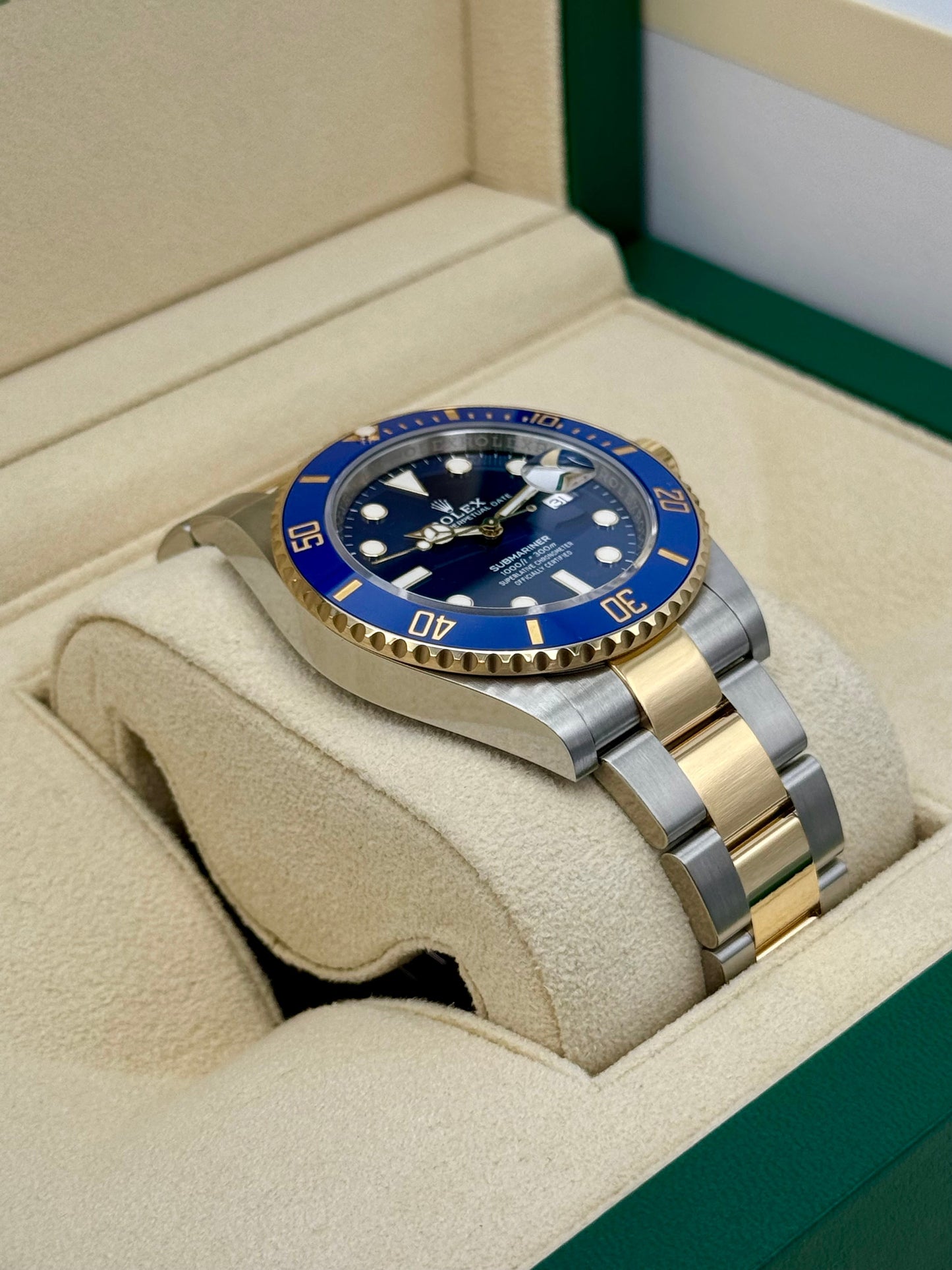 2024 Rolex Submariner "Bluesy" 41mm 126613LB Two-Tone Blue Dial