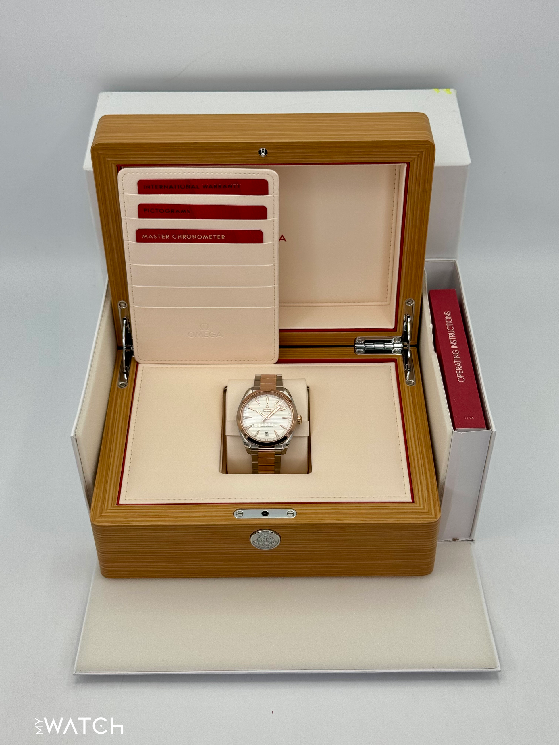 2025 Omega Seamaster Aqua Terra 41mm 220.20.41.21.02.001 Silver Dial - MyWatchLLC