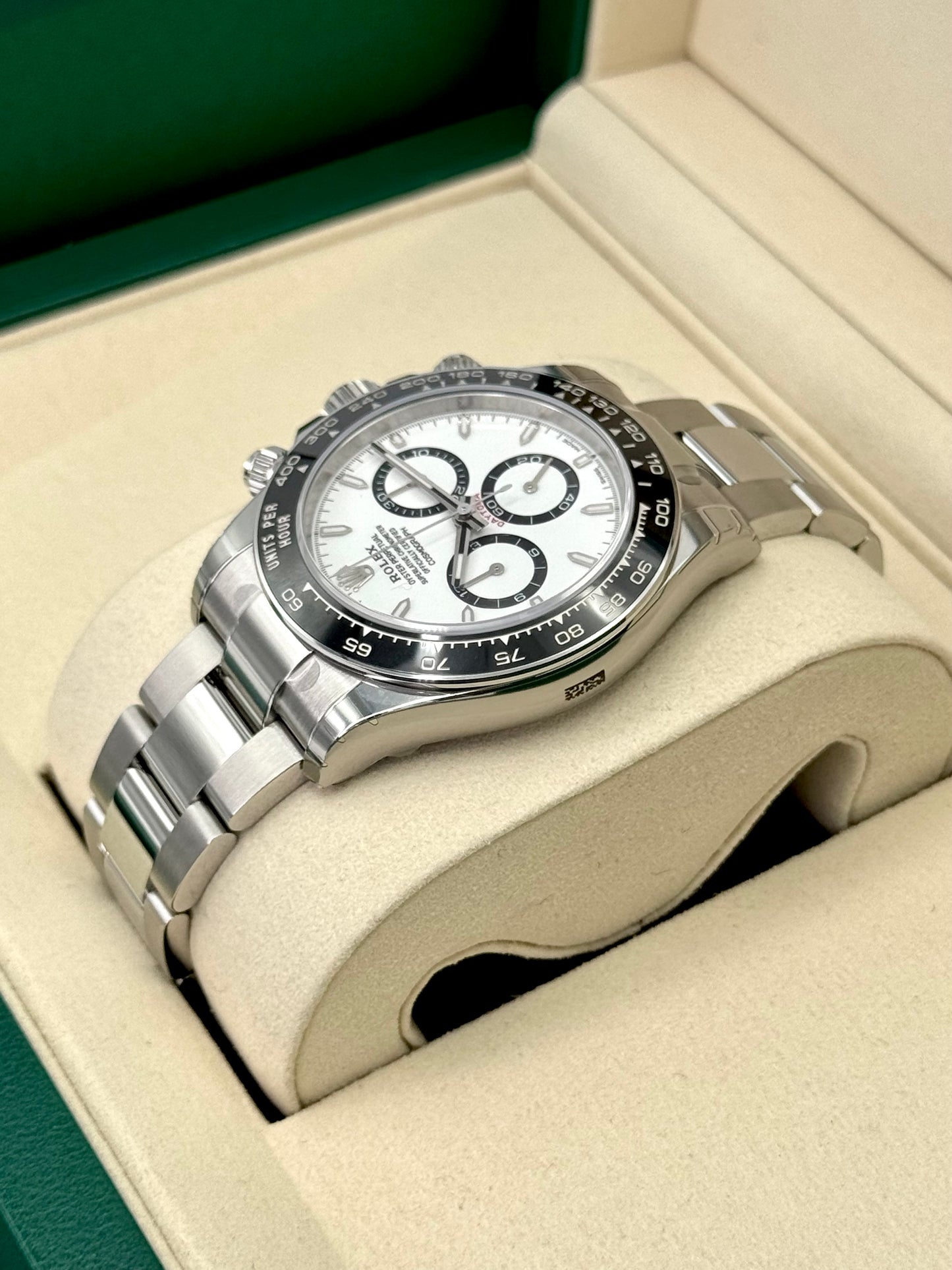 NEW 2025 Rolex Daytona 40mm 126500LN Stainless Steel Panda Dial (STICKERED)
