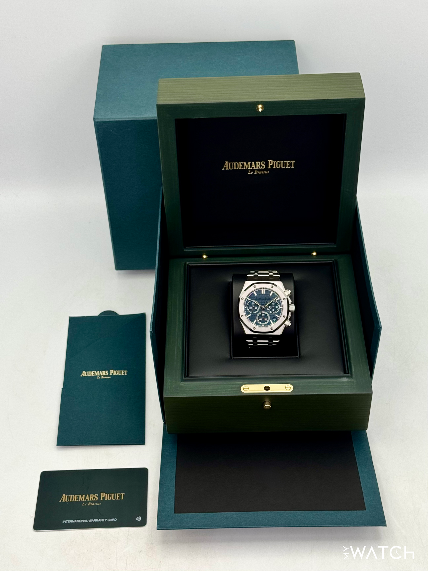 NEW 2026 Audemars Piguet Royal Oak Chronograph 41mm 26240ST Blue Dial
