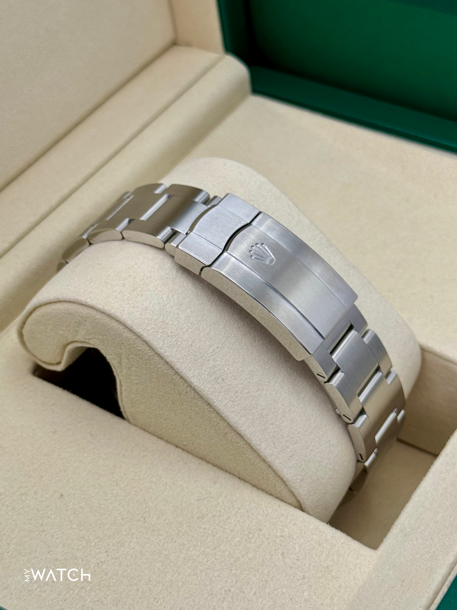 NEW 2025 Rolex Oyster Perpetual 41mm 134300 Med Blue Dial - MyWatchLLC