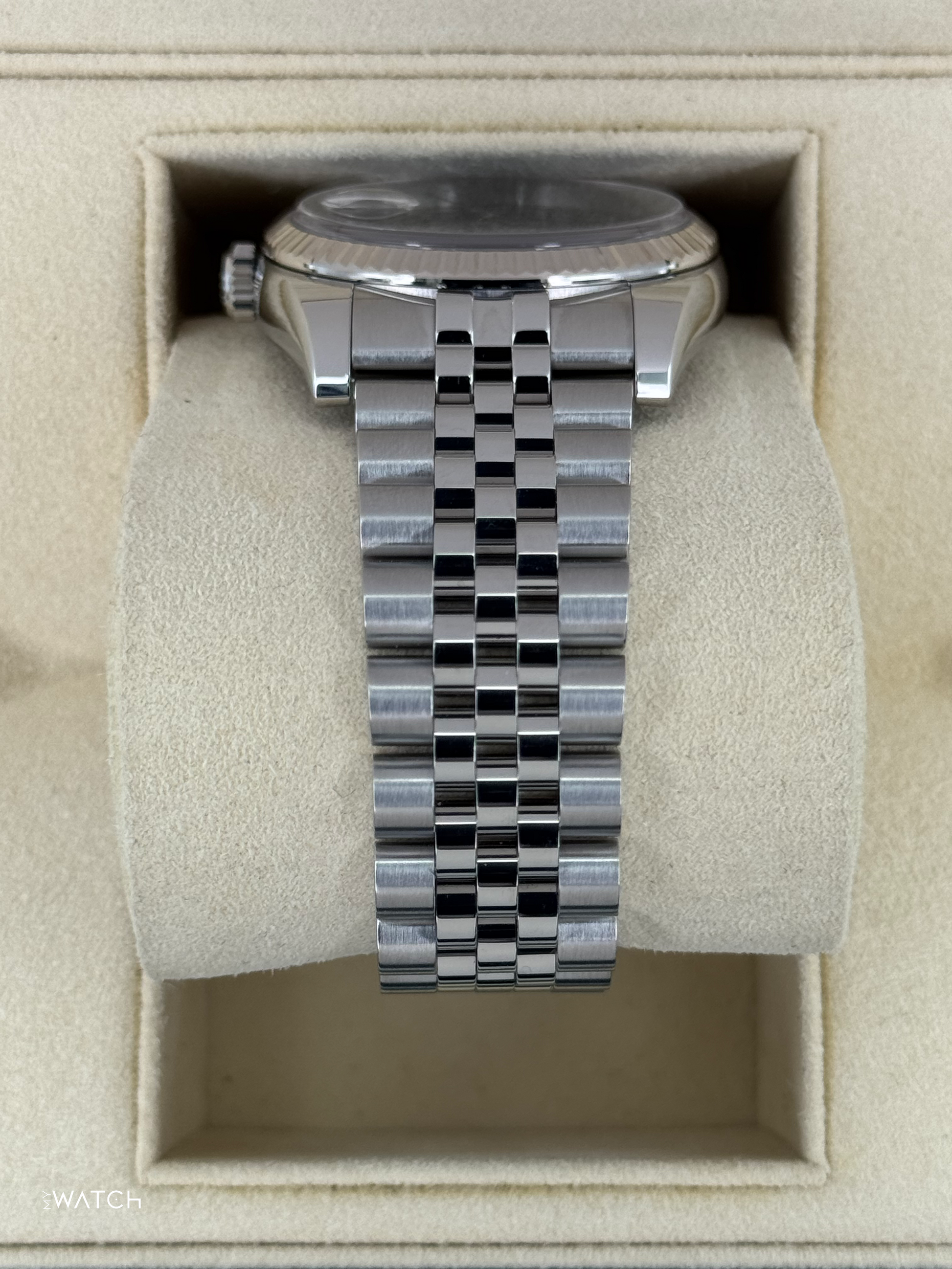 2016 Rolex Datejust 36mm 116234 Stainless Steel Jubilee Black Dial - MyWatchLLC