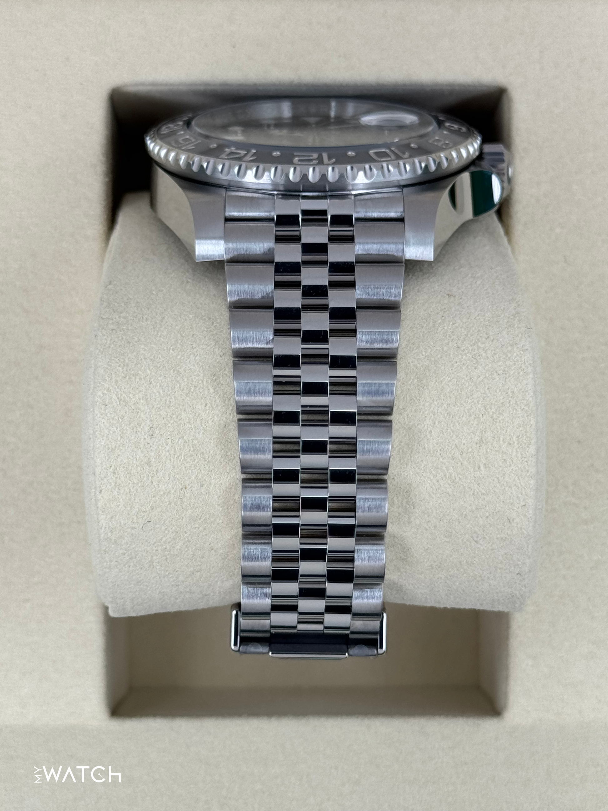 NEW 2025 Rolex GMT-Master II "Bruce Wayne" 40mm 126710GRNR Jubilee (STICKERED) - MyWatchLLC