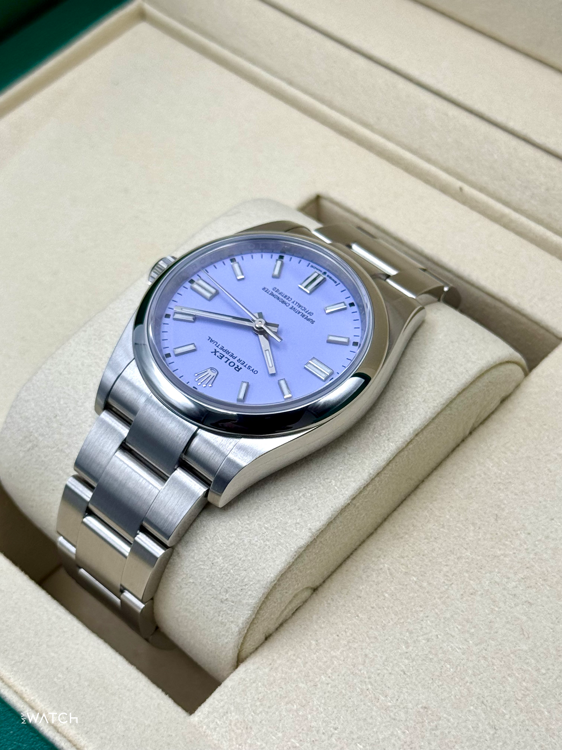 NEW 2025 Rolex Oyster Perpetual 36mm 126000 Lavender Dial - MyWatchLLC