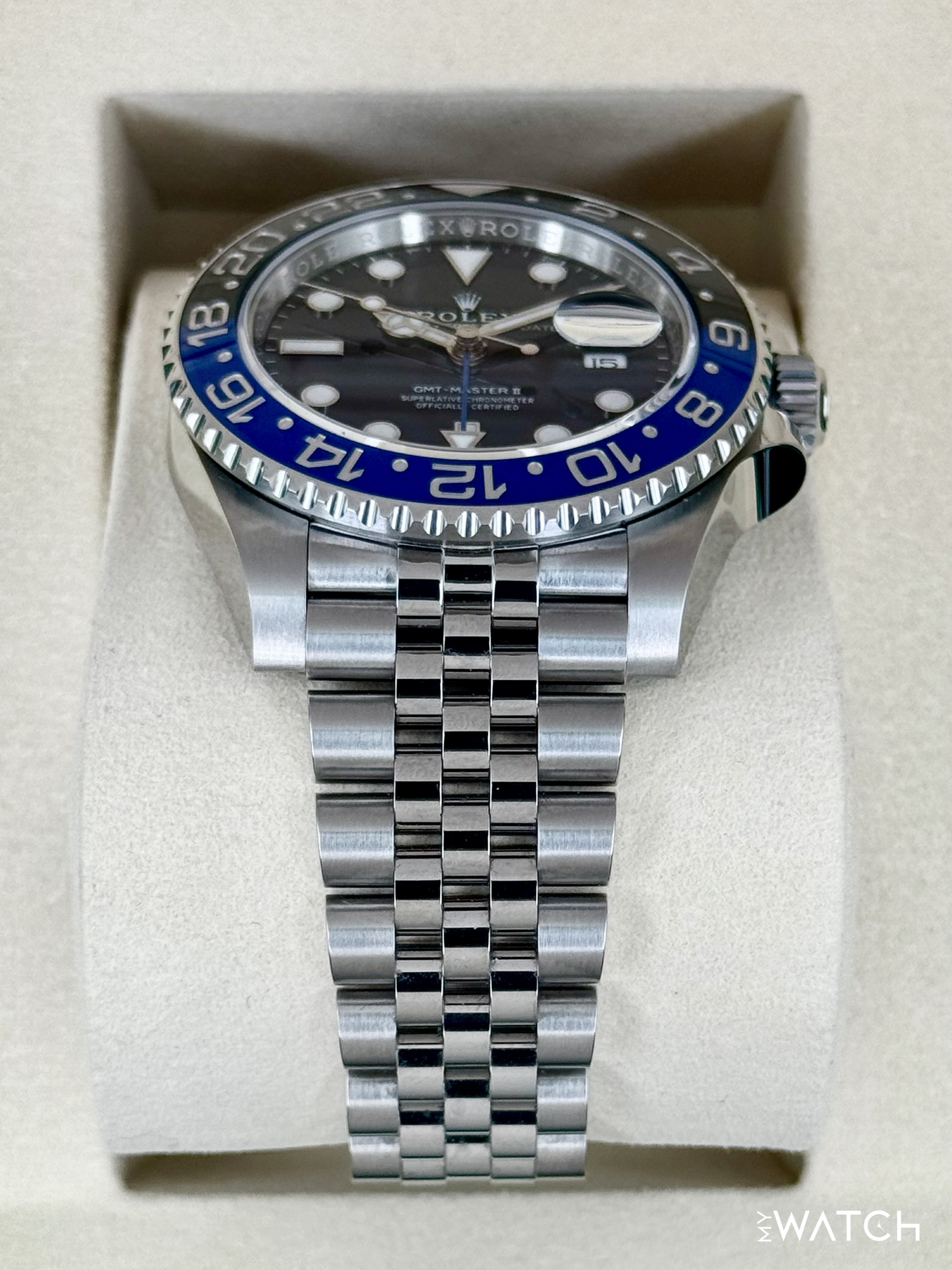 NEW 2025 Rolex GMT-Master II "Batgirl" 40mm 126710BLNR Jubilee - MyWatchLLC