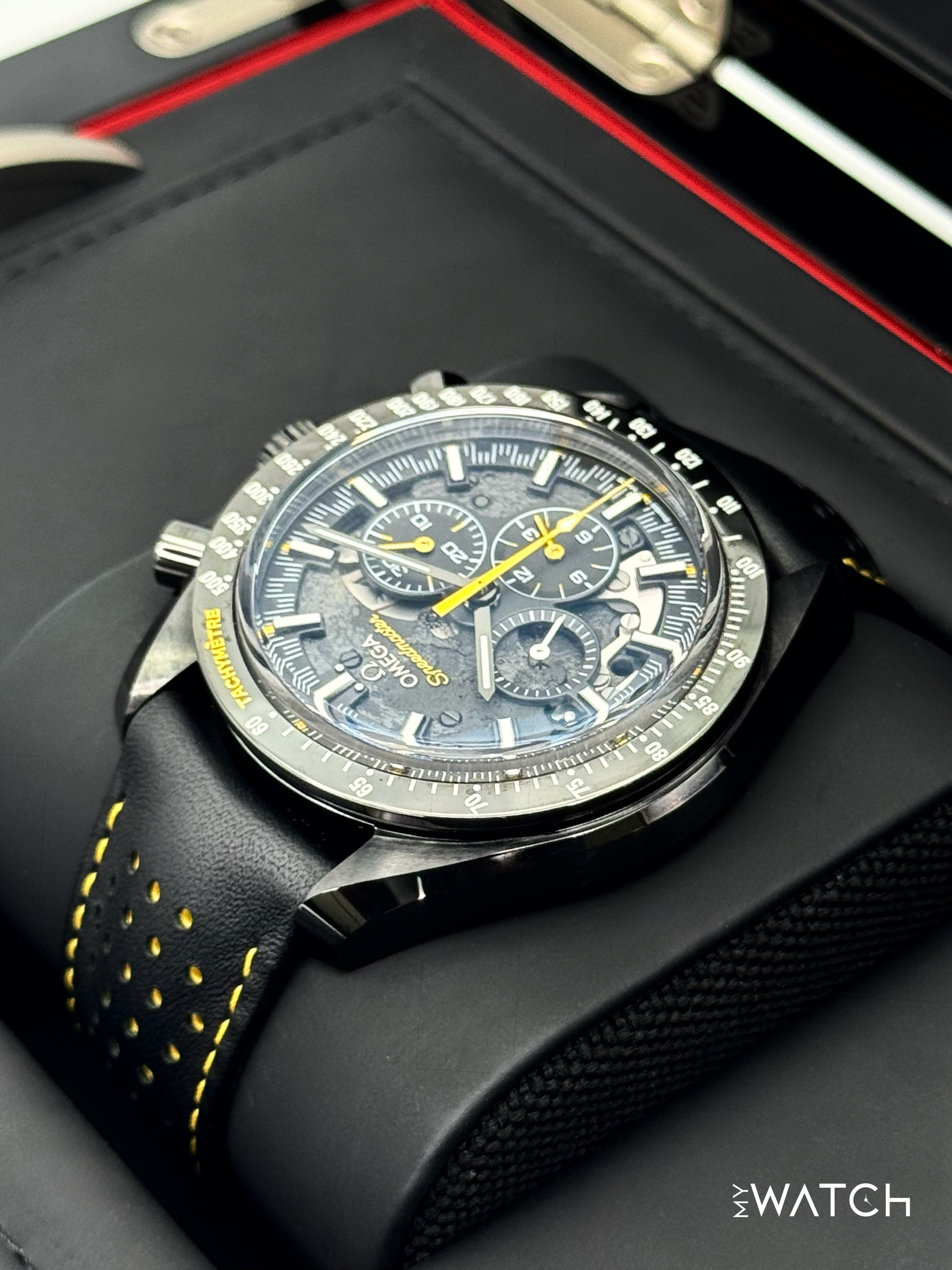 2021 Omega Speedmaster Dark Side Of The Moon 44.25mm Black Ceramic - MyWatchLLC