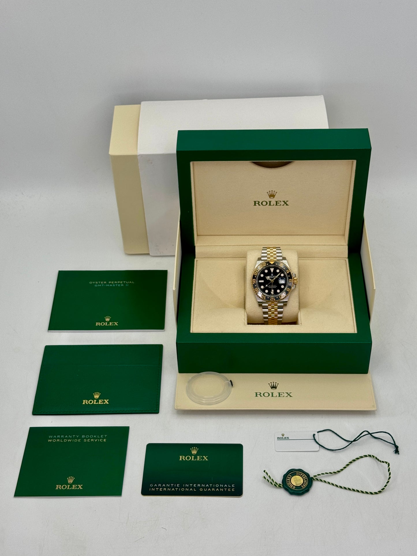 2024 Rolex GMT-Master II 40mm 126713GRNR Two-Tone Jubilee