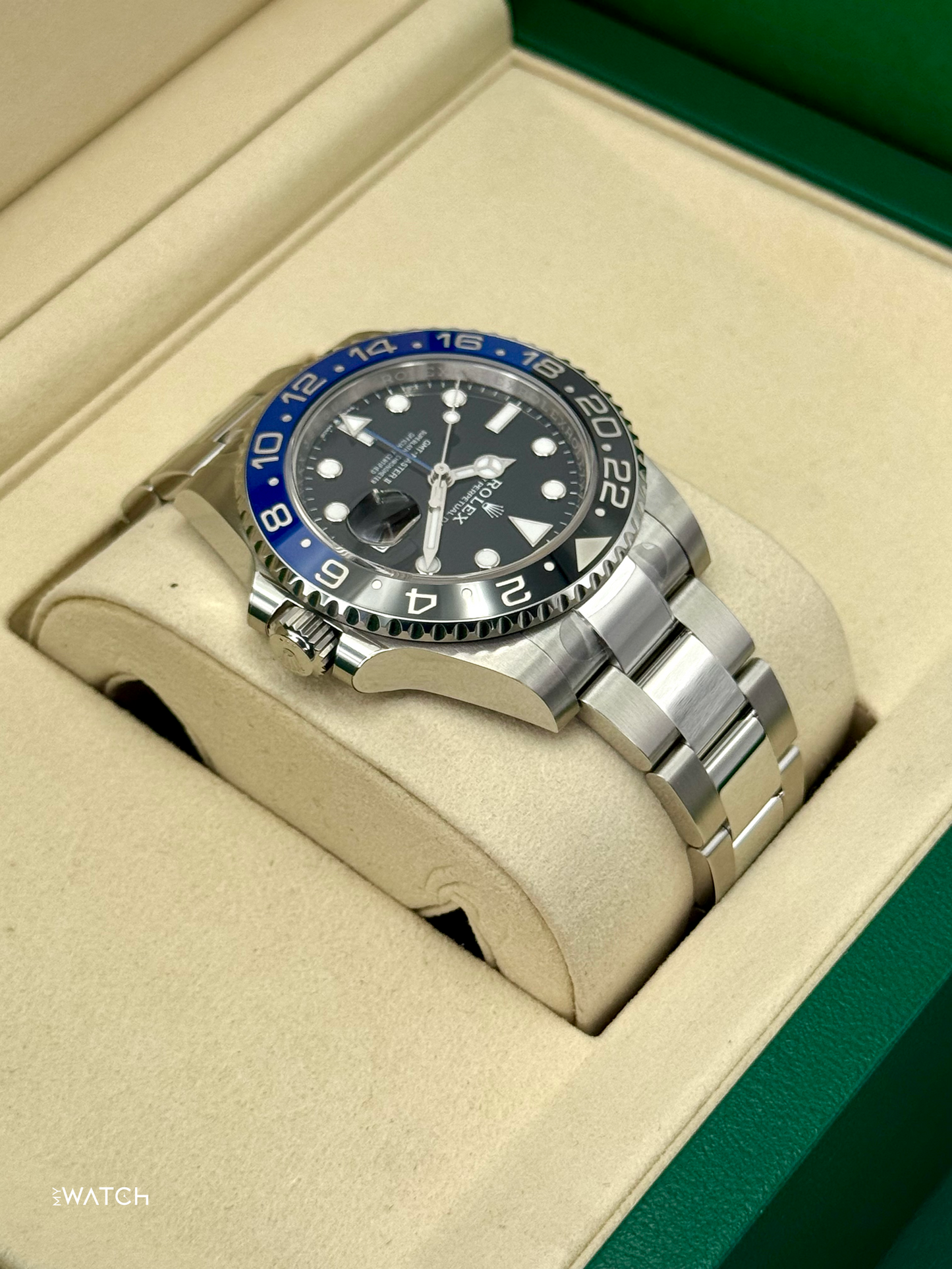 NEW 2025 Rolex GMT-Master II "Batman" 40mm 126710BLNR Oyster (STICKERED) - MyWatchLLC