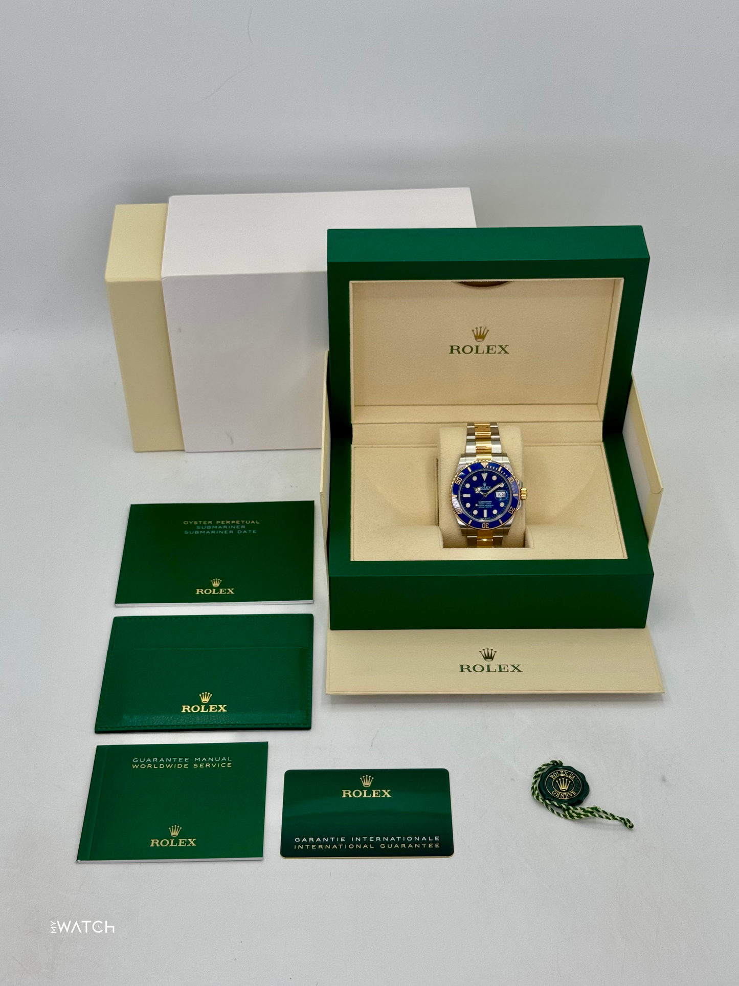 2023 Rolex Submariner "Bluesy" 41mm 126613LB Two-Tone Blue Dial