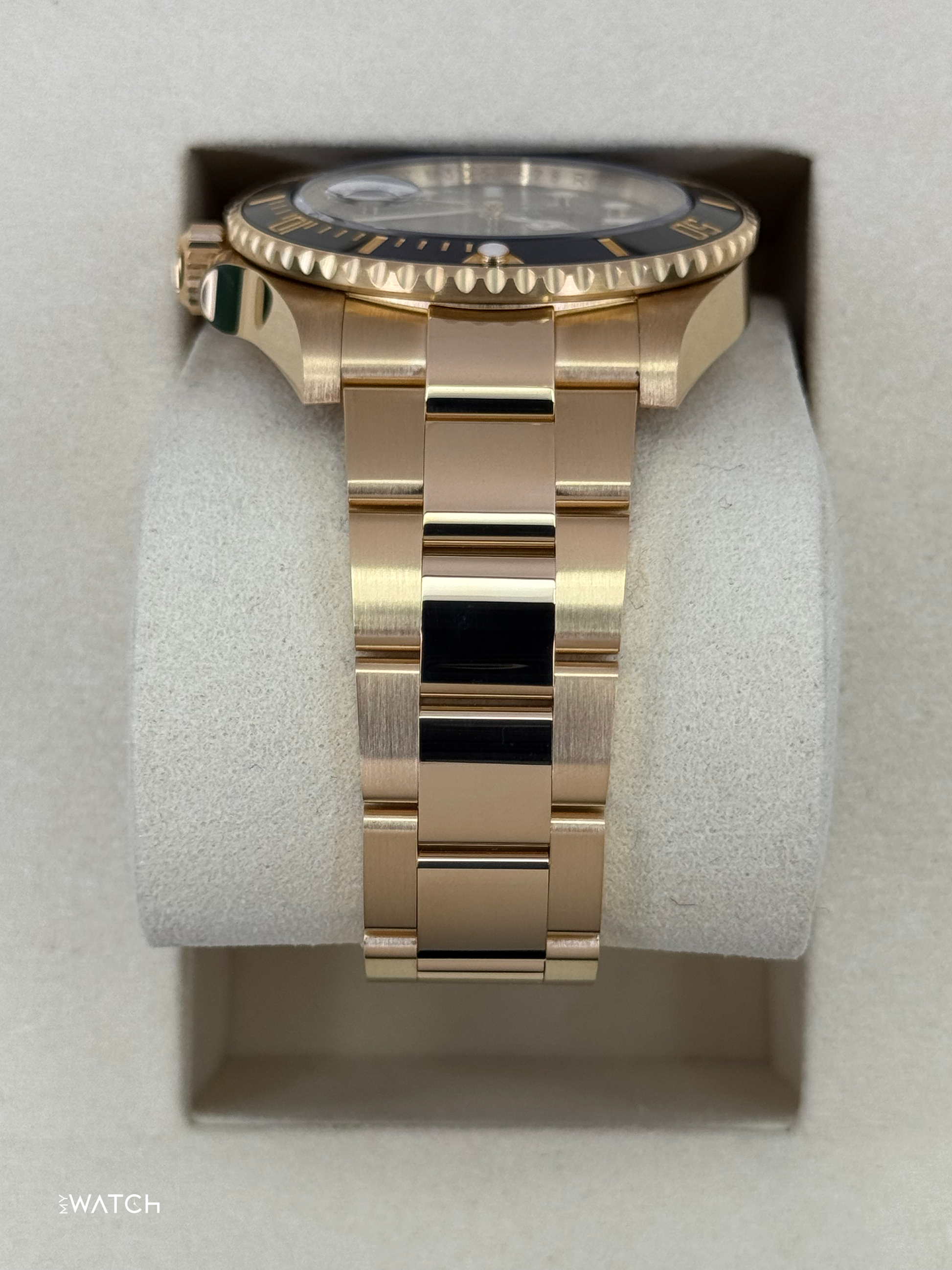 2025 Rolex Submariner 41mm 126618LN Yellow Gold Black Dial (STICKERED) - MyWatchLLC