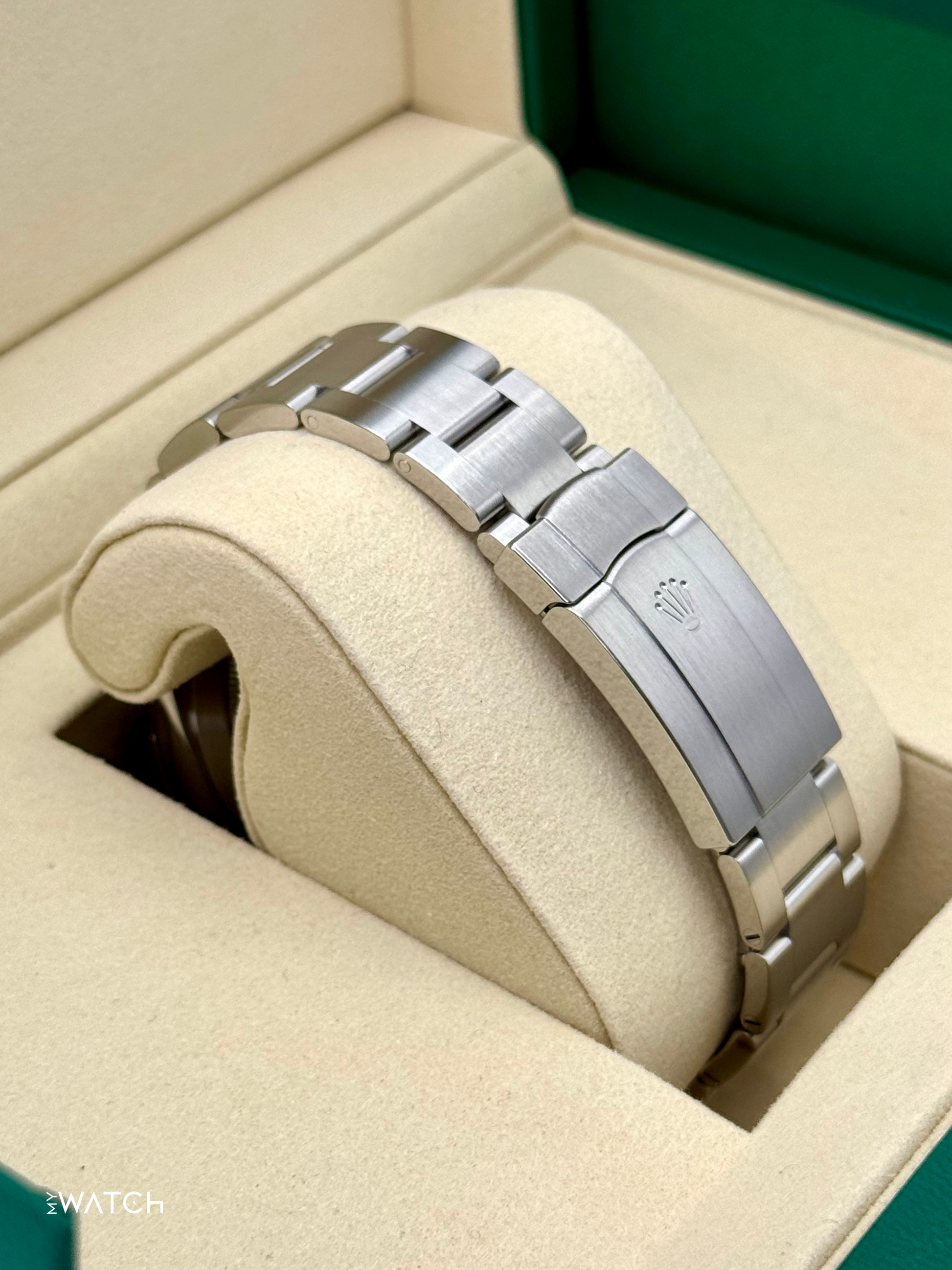 2025 Rolex Oyster Perpetual 41mm 134300 Med Blue Dial - MyWatchLLC