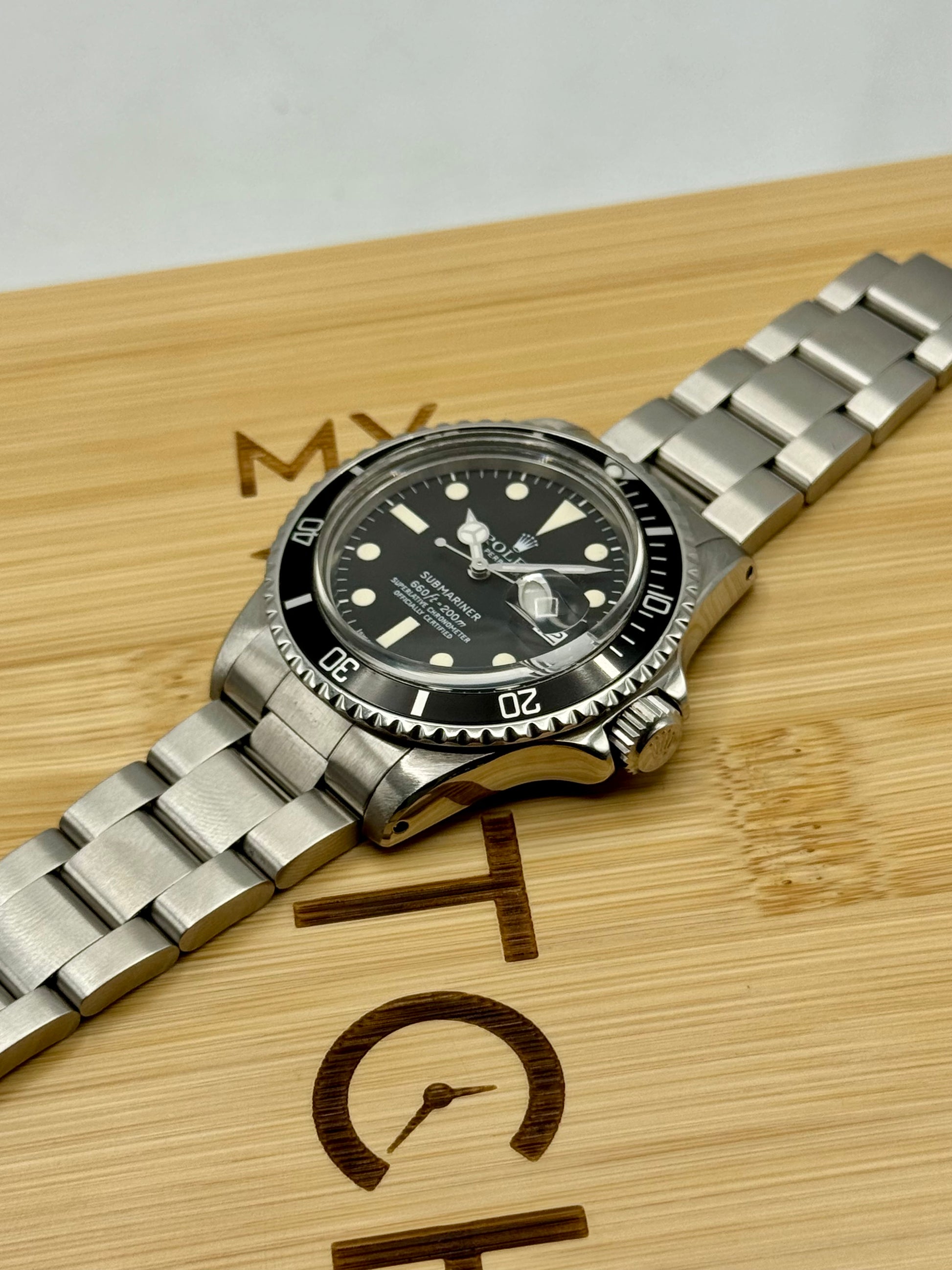 1978 Rolex Submariner 40mm 16800 Stainless Steel Black Dial - MyWatchLLC
