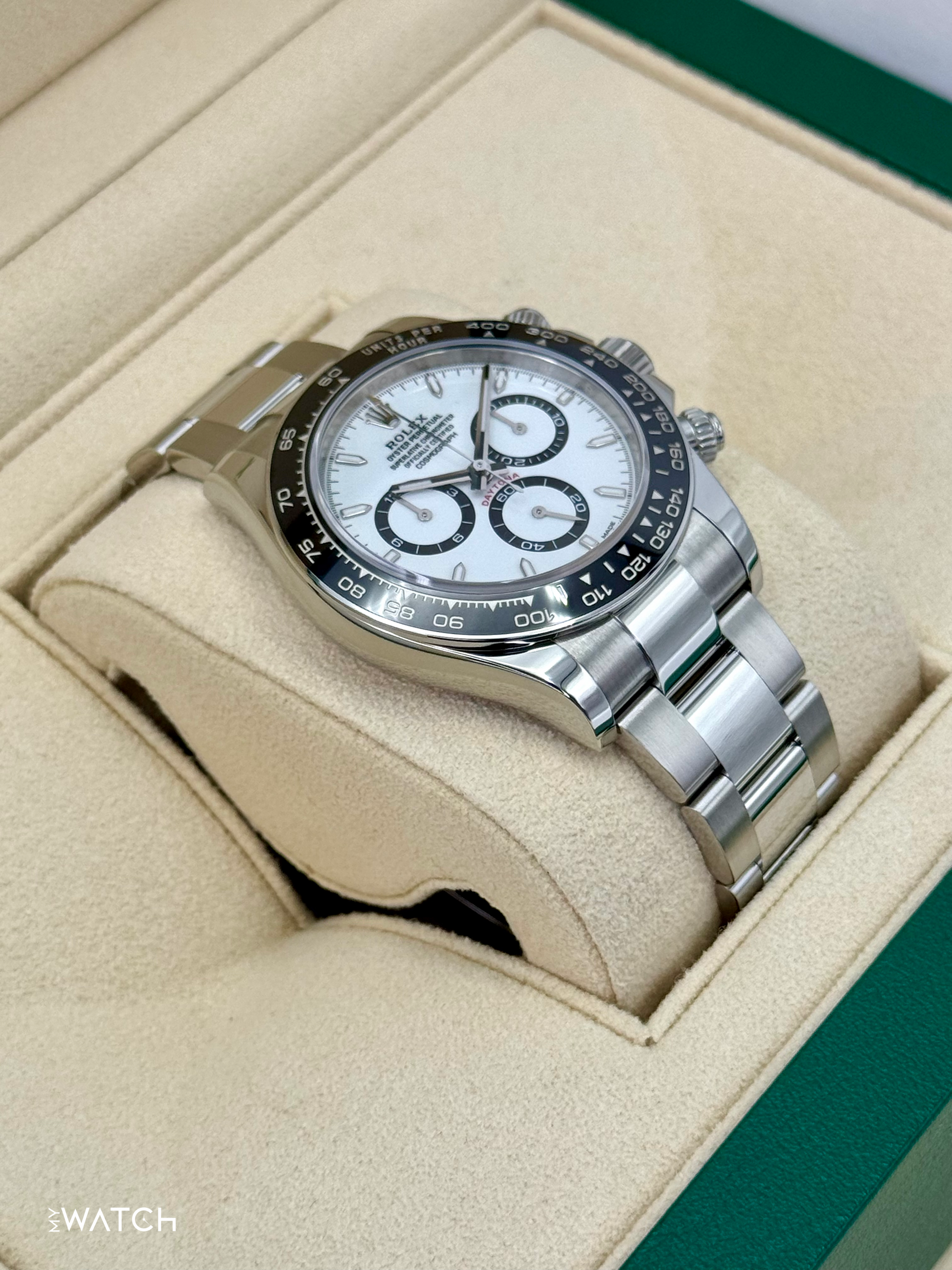 2024 Rolex Daytona 40mm 126500LN Stainless Steel Panda Dial - MyWatchLLC