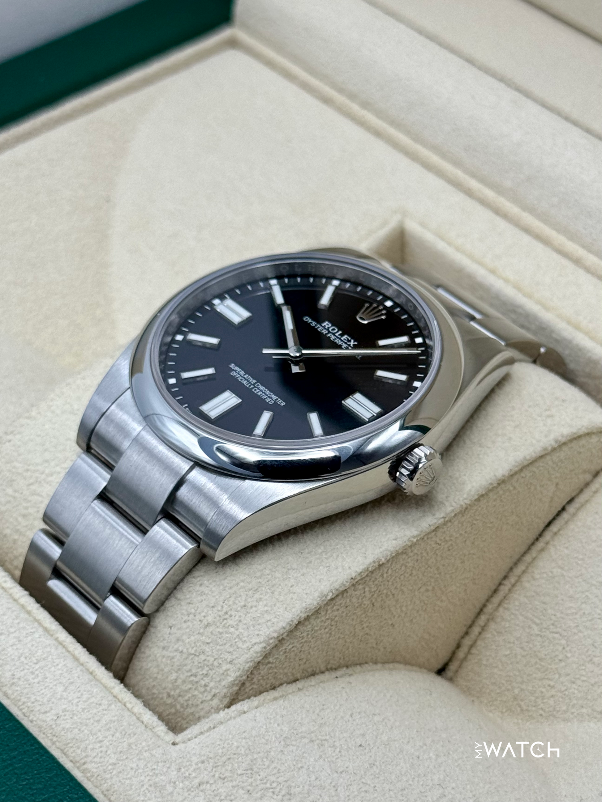 2024 Rolex Oyster Perpetual 41mm 124300 Black Dial - MyWatchLLC