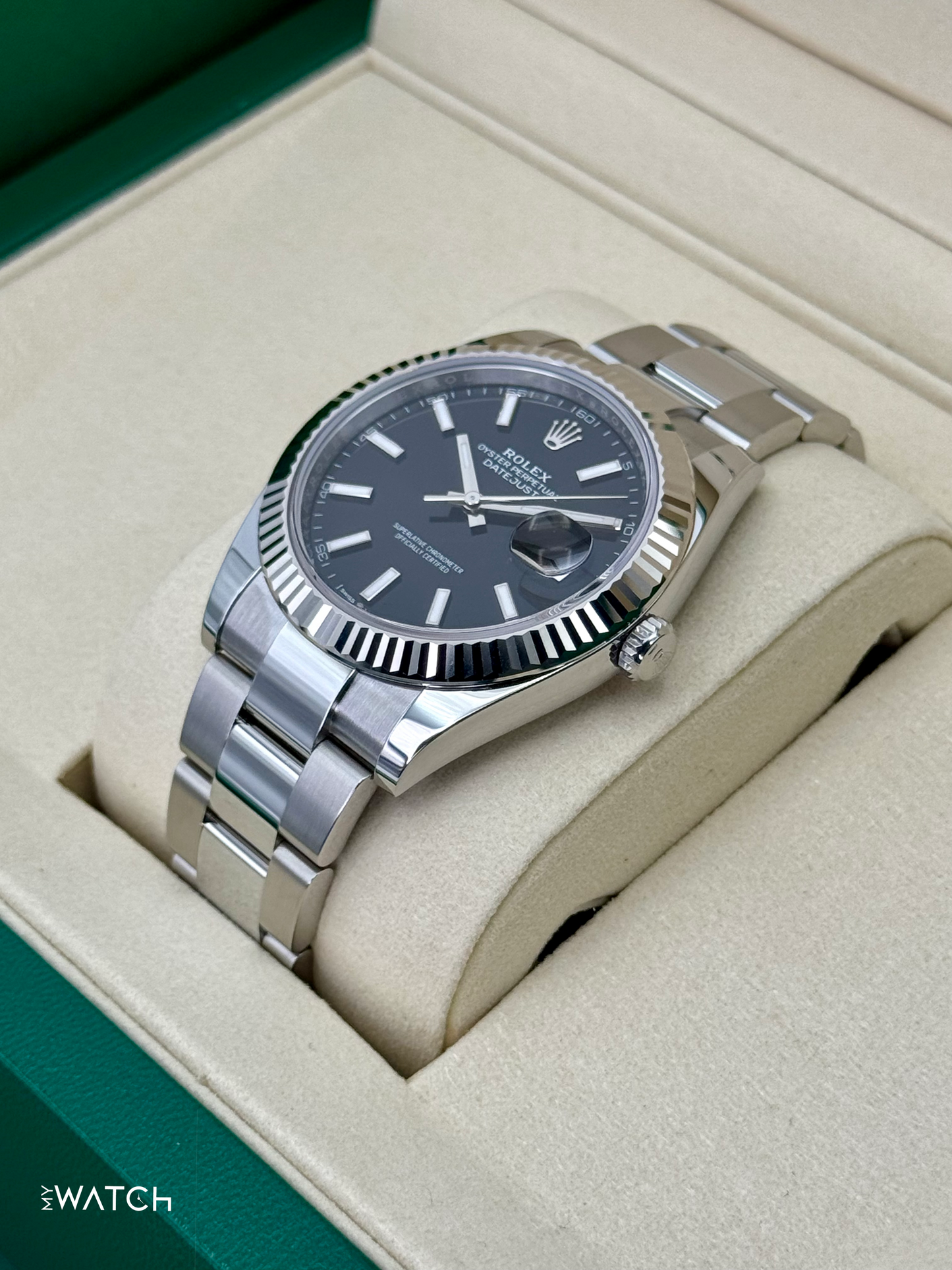 NEW 2025 Rolex Datejust 41mm 126334 Oyster Black Dial