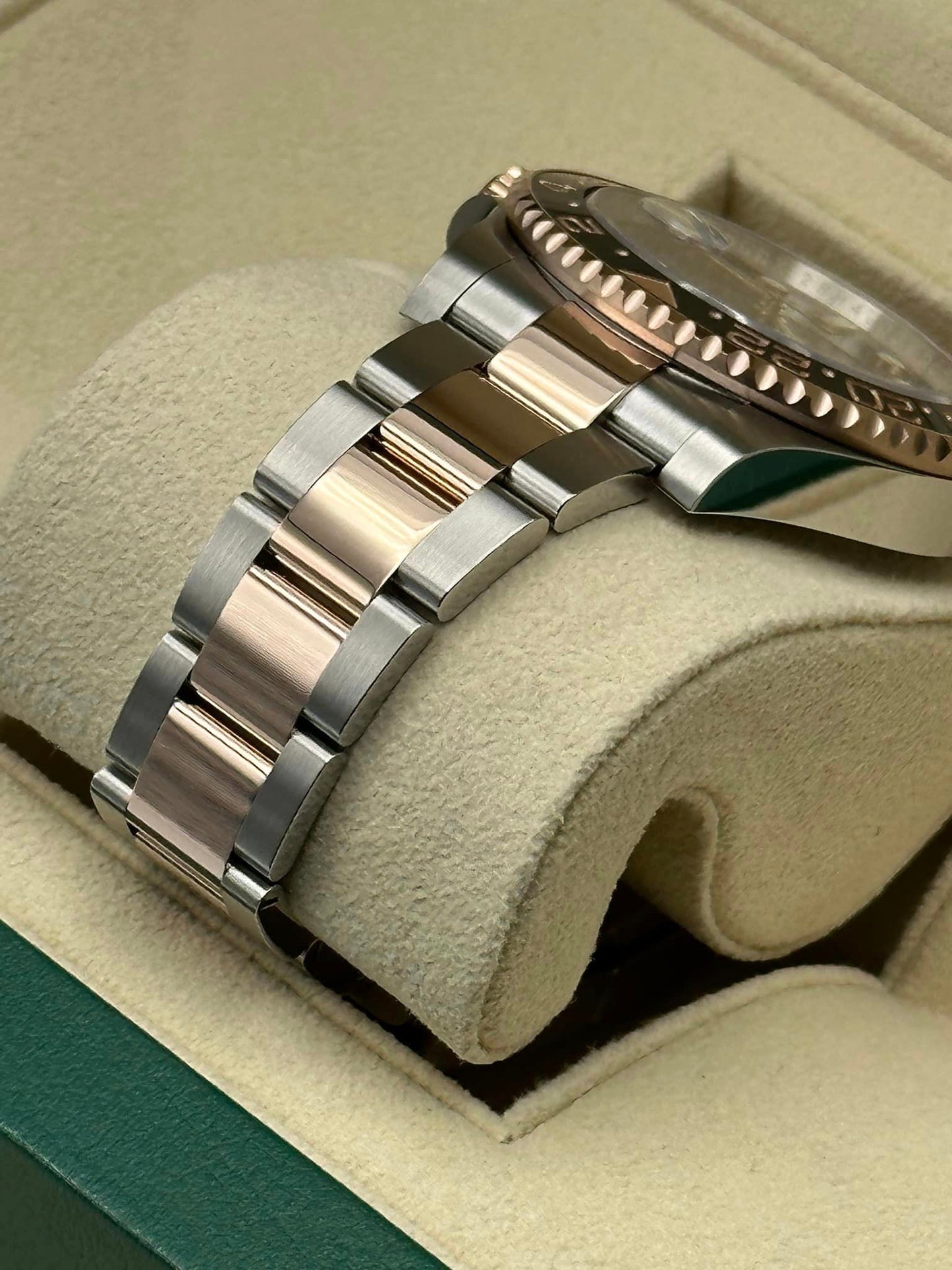 NEW 2023 Rolex GMT Master II "Rootbeer" Rose Gold/Stainless Steel - MyWatchLLC