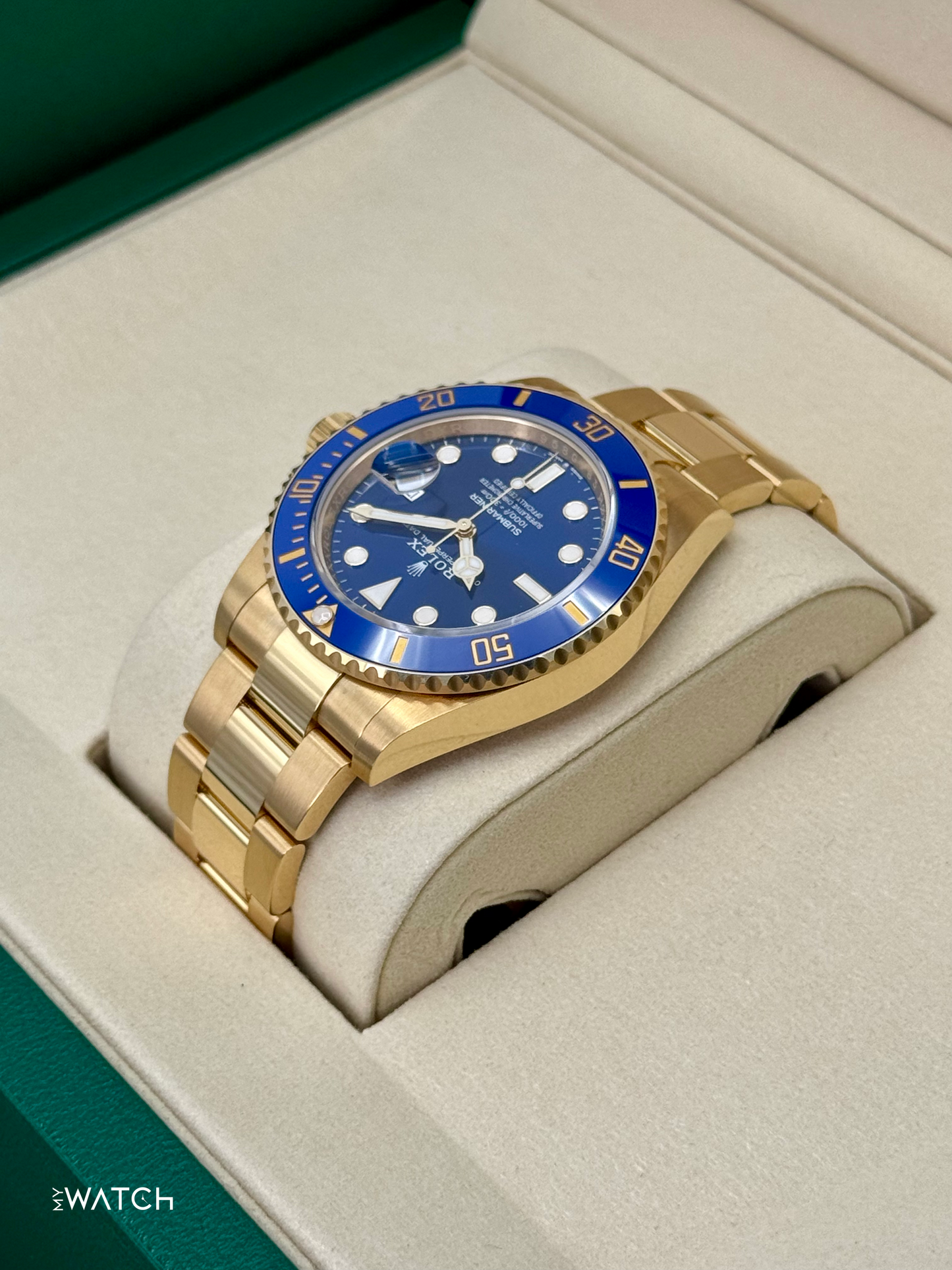 NEW 2025 Rolex Submariner "Bluesy" 41mm 126618LB Yellow Gold Blue Dial - MyWatchLLC