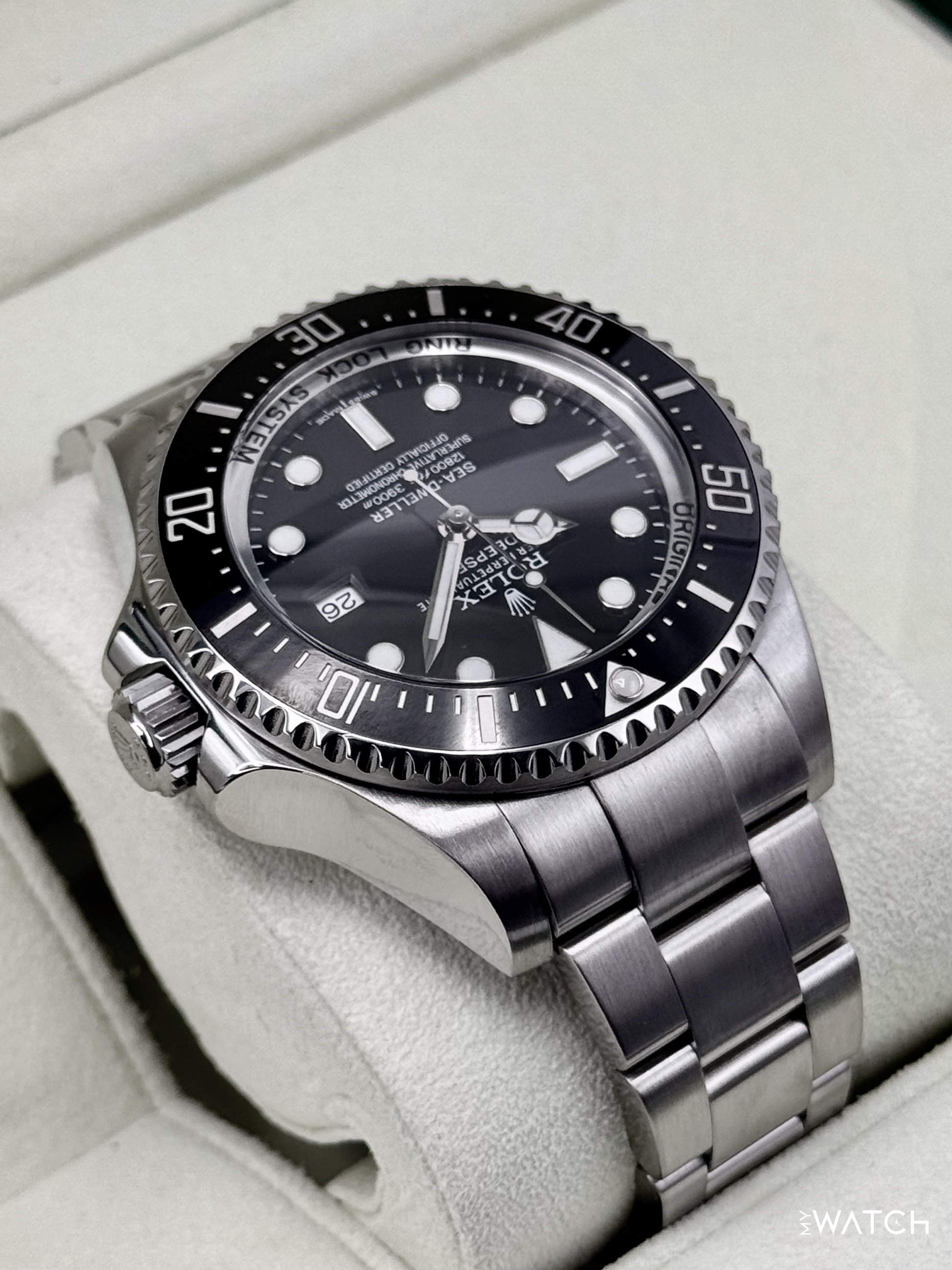 2015 Rolex Deepsea 44mm 116660 Stainless Steel Black Dial - MyWatchLLC