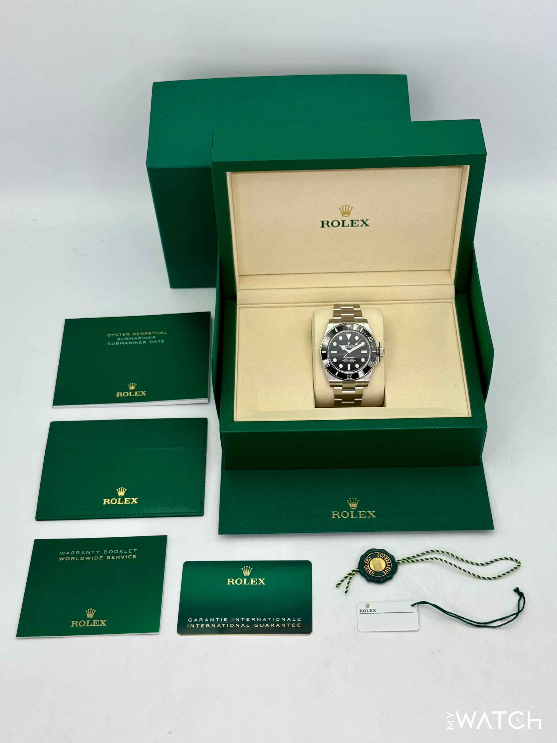 NEW 2026 Rolex Submariner 41mm 124060 Stainless Steel Black Dial - MyWatchLLC