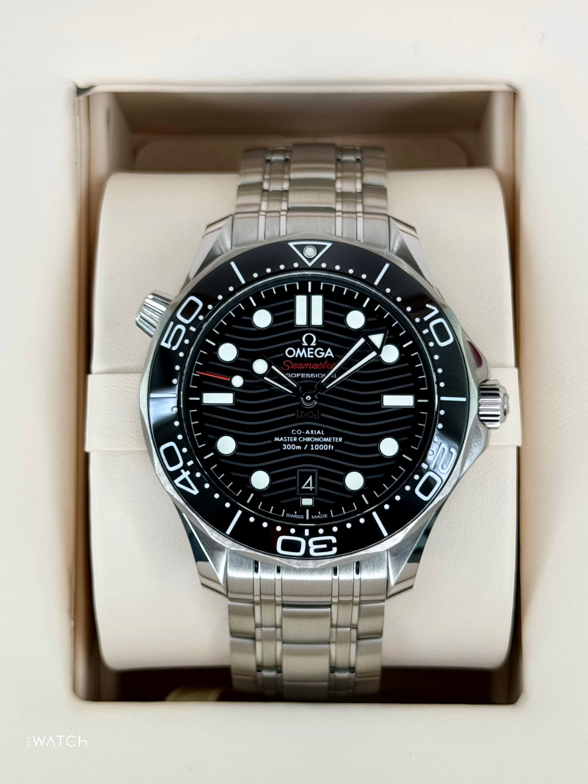 2024 Omega Seamaster Diver 300M 42mm 210.30.42.20.01.001 Black Dial - MyWatchLLC