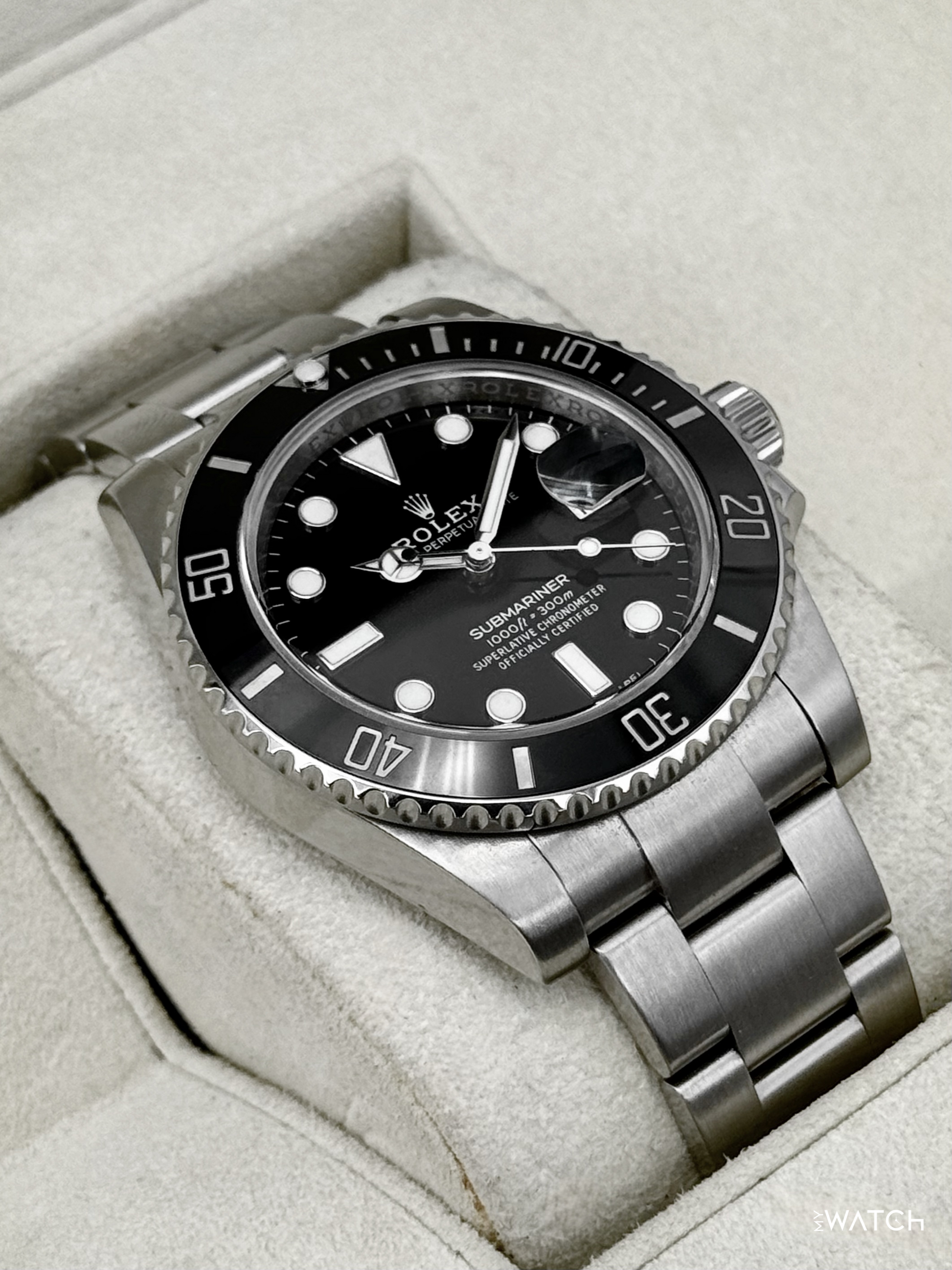 2012 Rolex Submariner 40mm 116610LN Stainless Steel Black Dial - MyWatchLLC