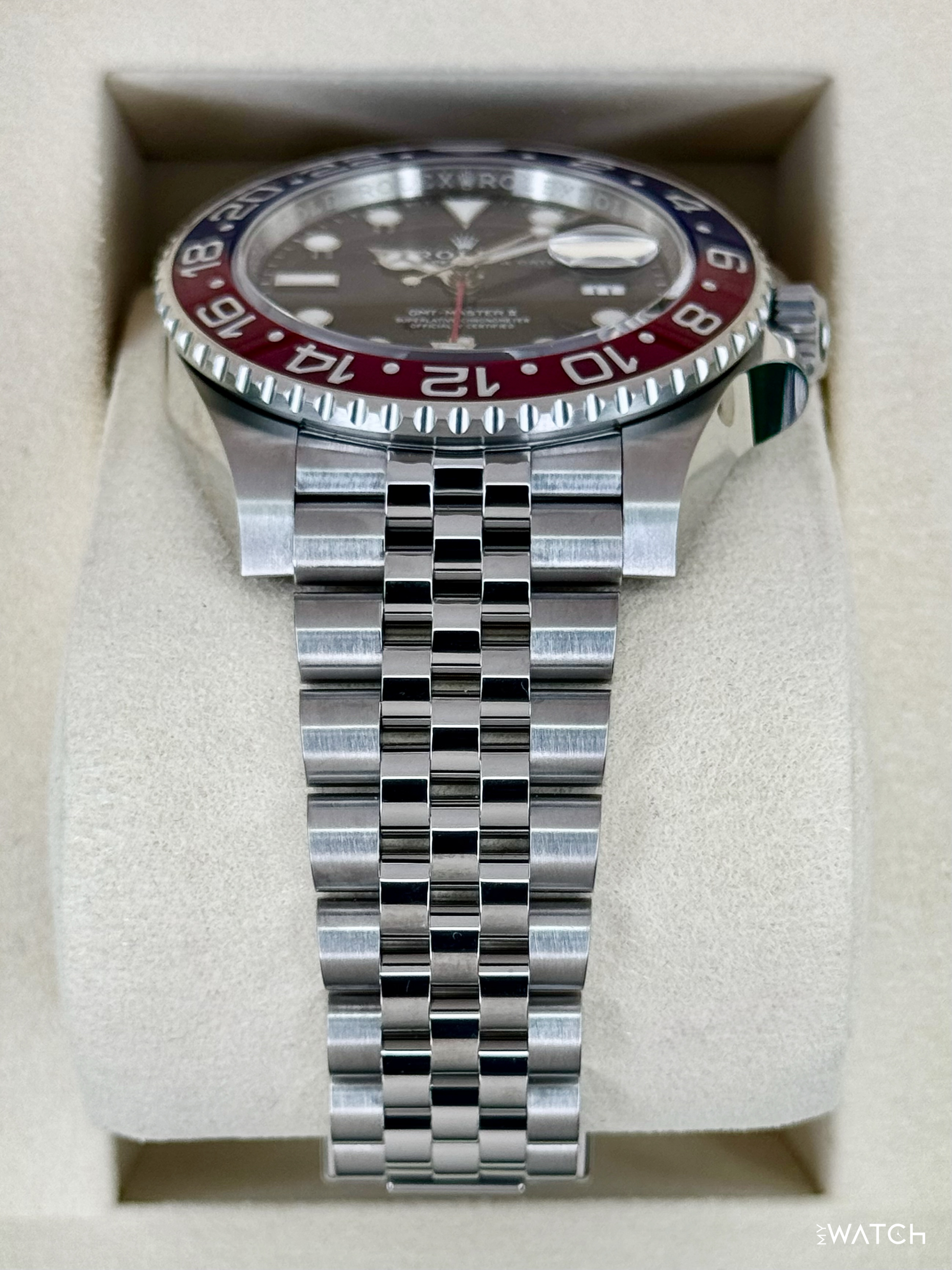 NEW 2026 Rolex GMT-Master II "Pepsi" 40mm 126710BLRO Jubilee - MyWatchLLC