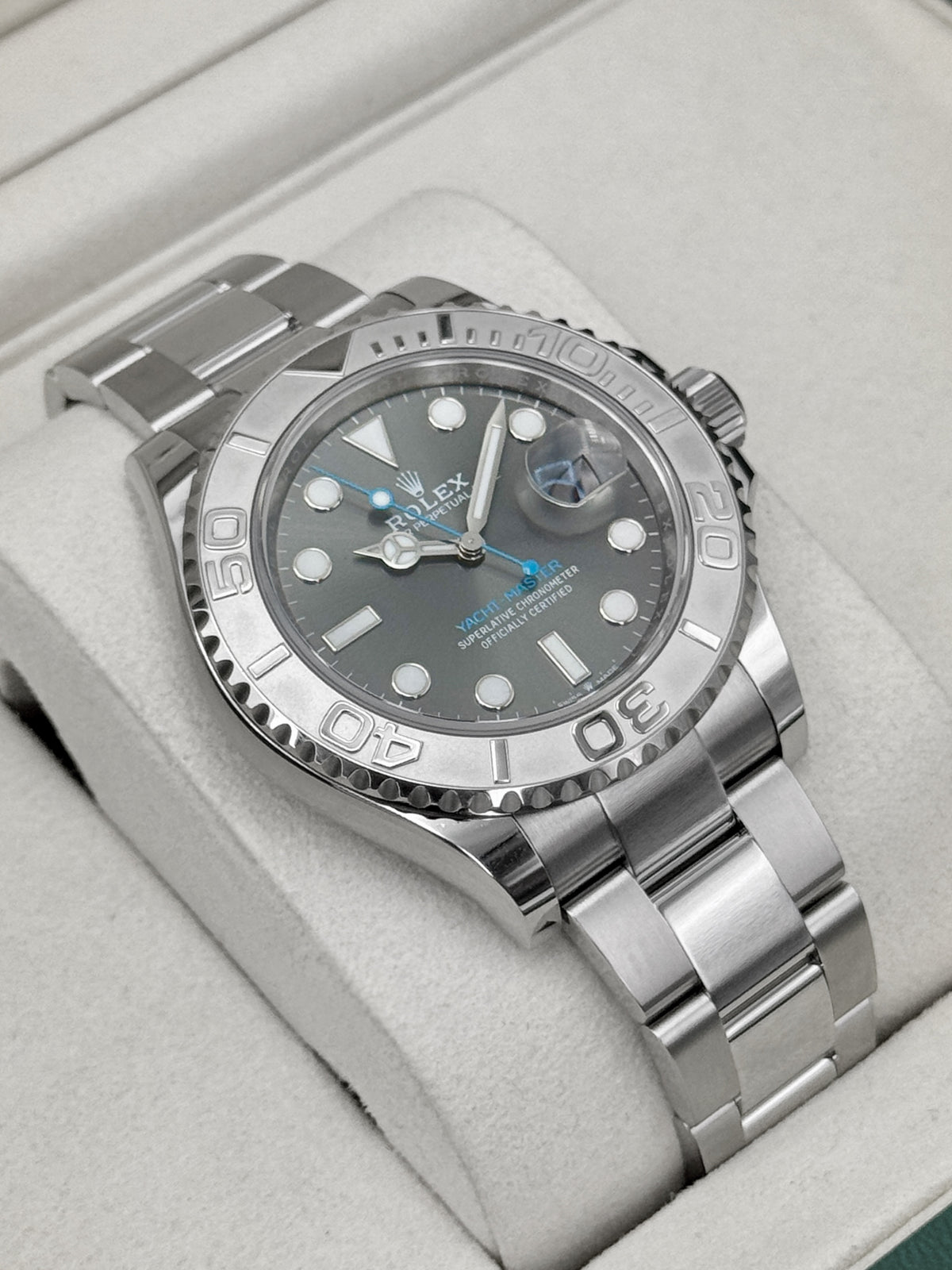 NEW 2026 Rolex Yacht-Master 40mm 126622 Stainless Steel Rhodium Dial - MyWatchLLC