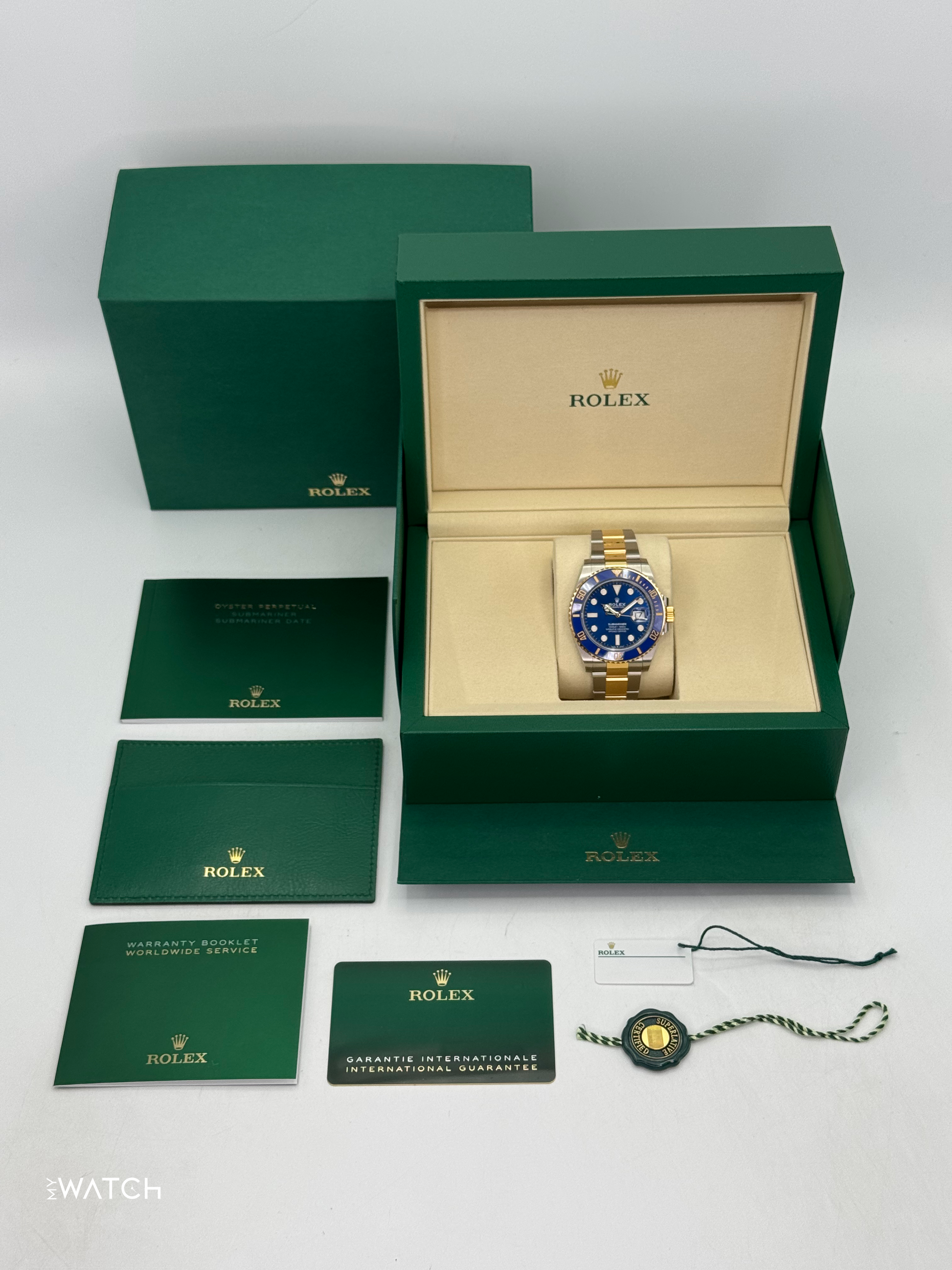 2025 Rolex Submariner "Bluesy" 41mm 126613LB Two-Tone Blue Dial - MyWatchLLC