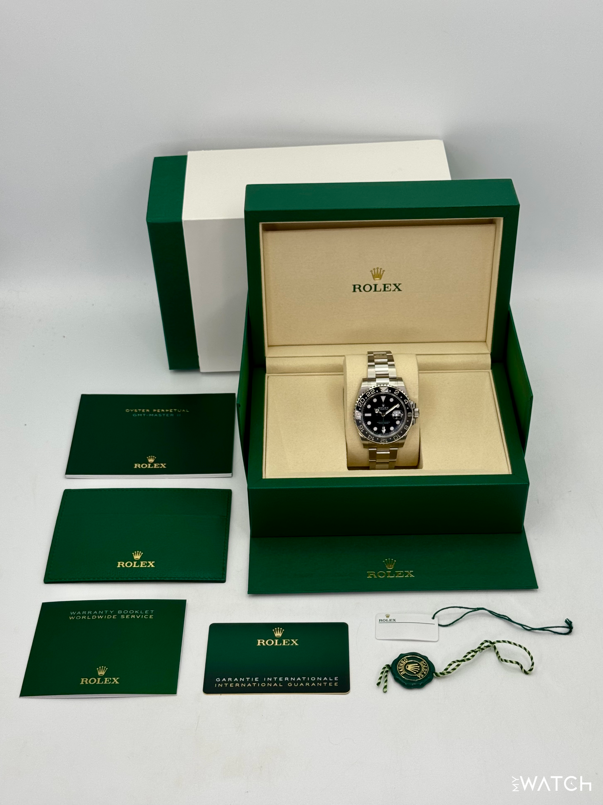 NEW 2026 Rolex GMT-Master II "Bruce Wayne" 40mm 126710GRNR Oyster - MyWatchLLC